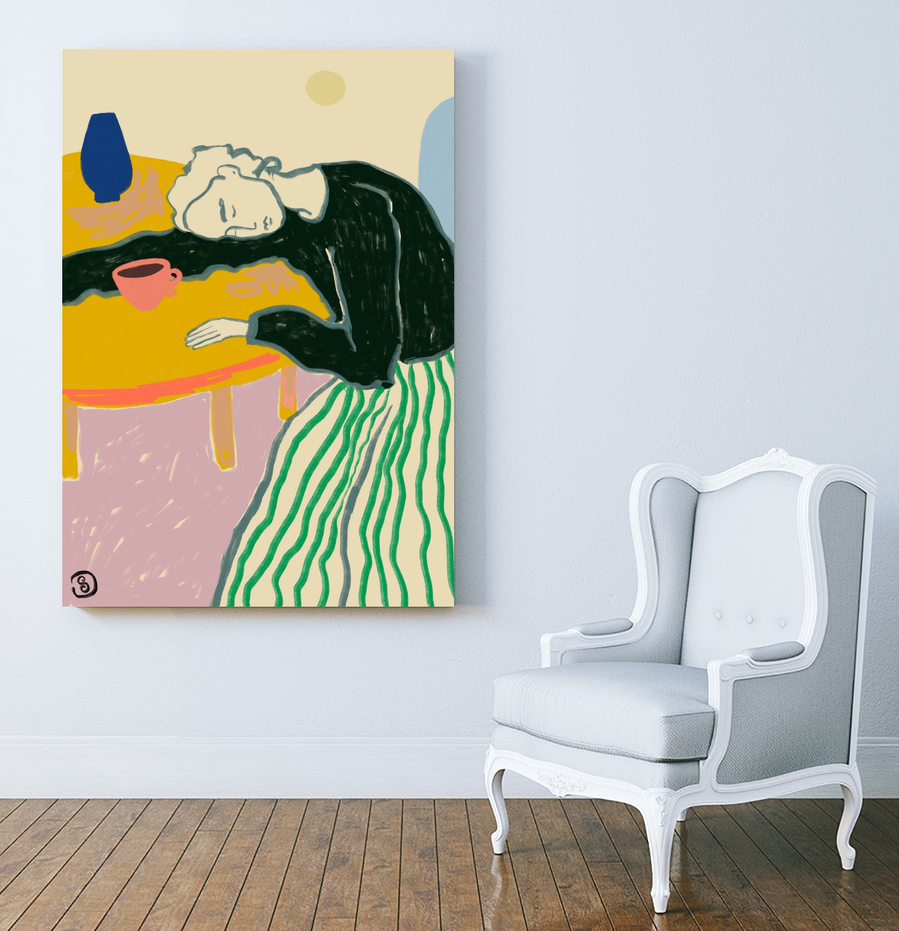 Motherhood by Sandra Poliakov on GIANT ART - figurative mother