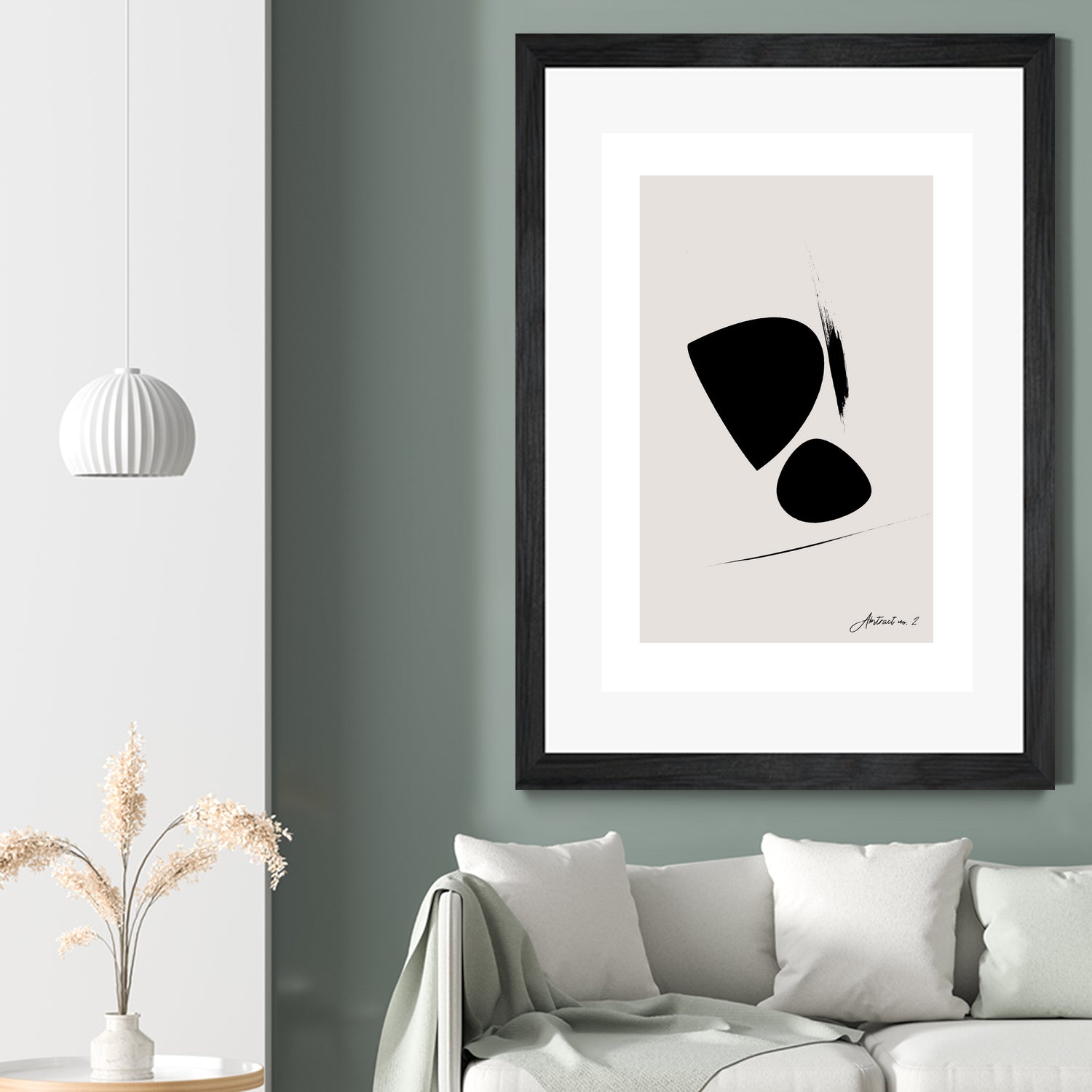 Black Abstract X by Oju Design on GIANT ART - abstract drawing