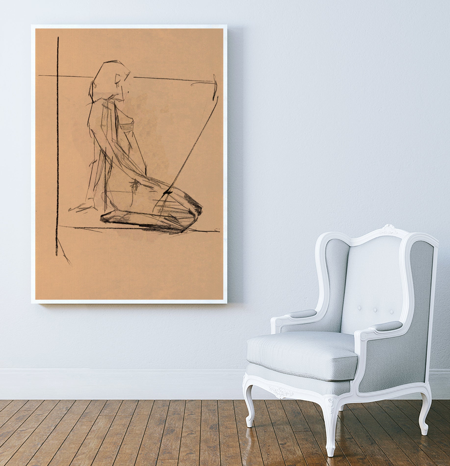 EItude FeIminine No.5 by cartissi on GIANT ART - 7200 illustration