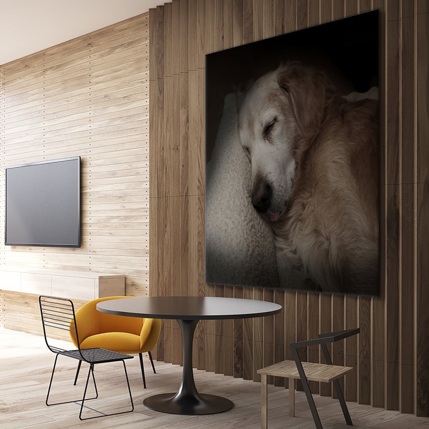 Sleeping Golden by Andreas Magnusson on GIANT ART - animals golden