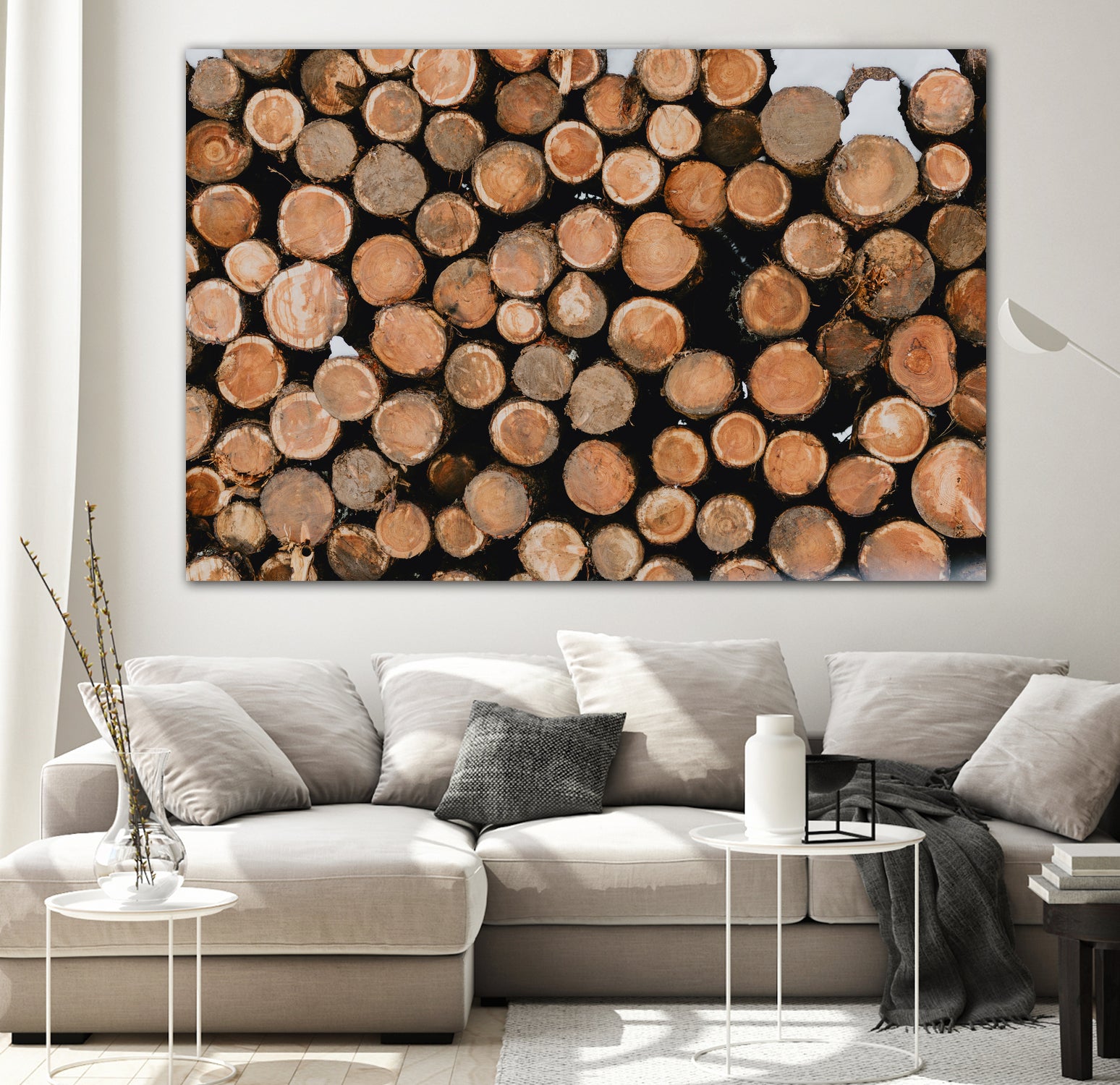 Stacked Timber Beauty by Javier Pardina on GIANT ART - 8192 photography