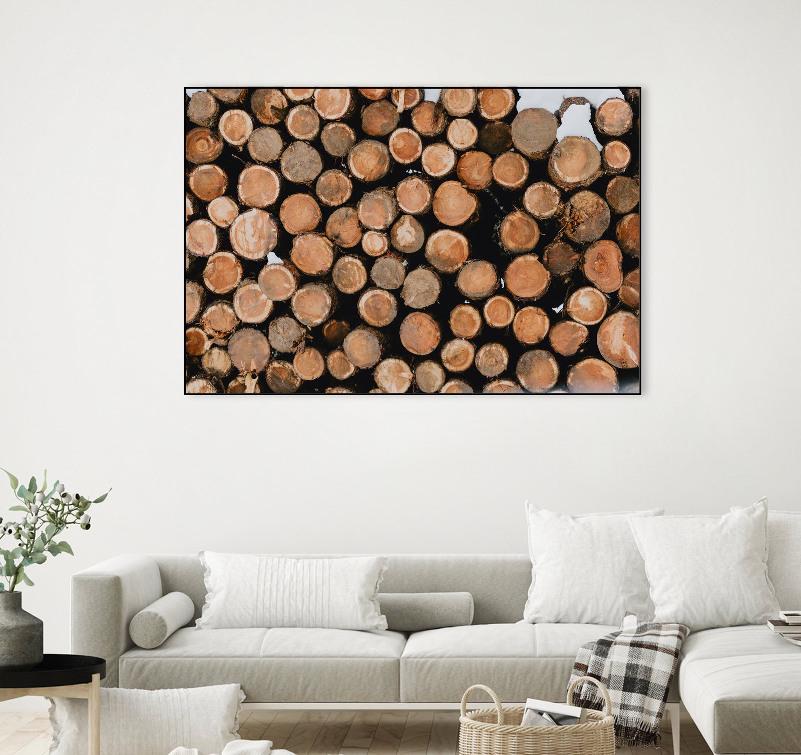 Stacked Timber Beauty by Javier Pardina on GIANT ART - 8192 photography