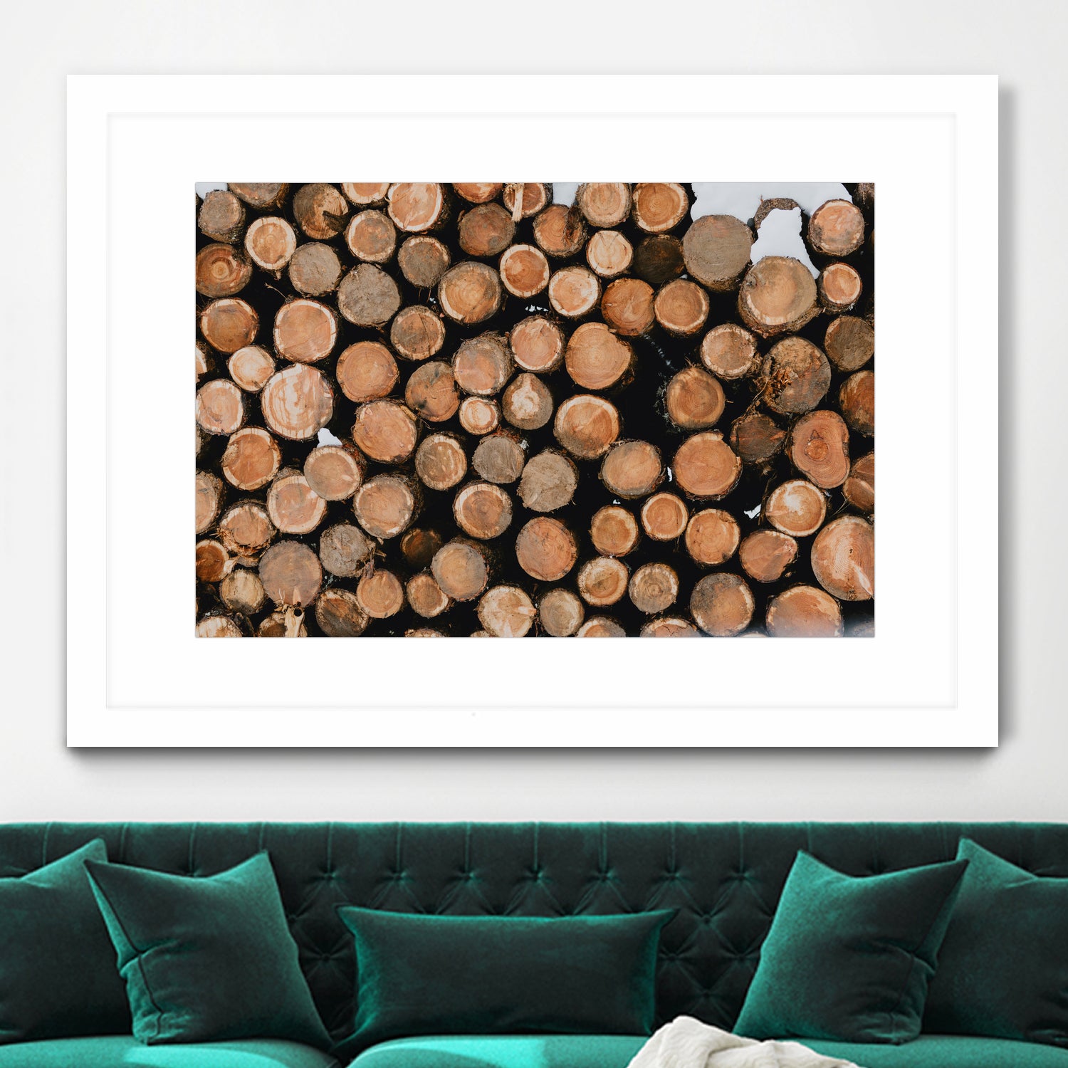 Stacked Timber Beauty by Javier Pardina on GIANT ART - 8192 photography