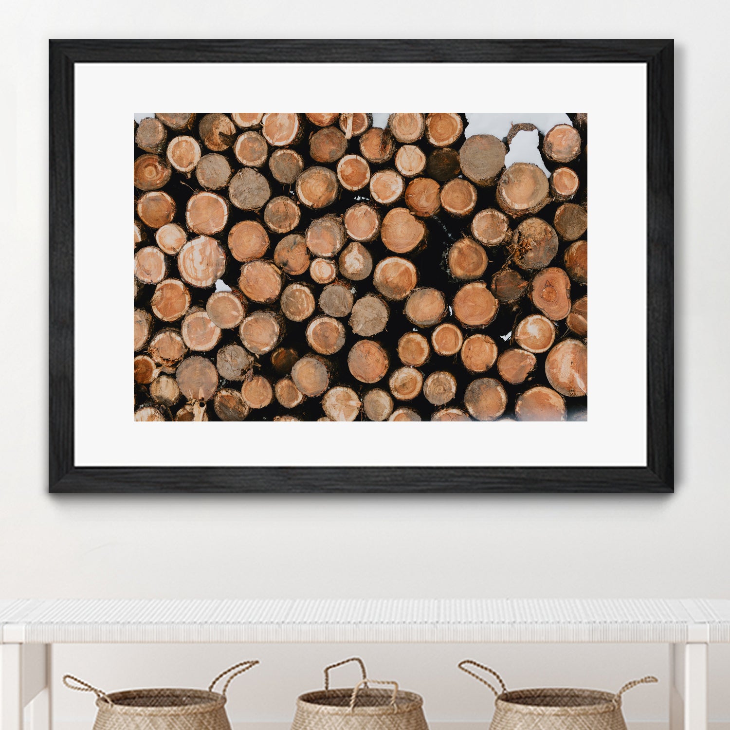 Stacked Timber Beauty by Javier Pardina on GIANT ART - 8192 photography