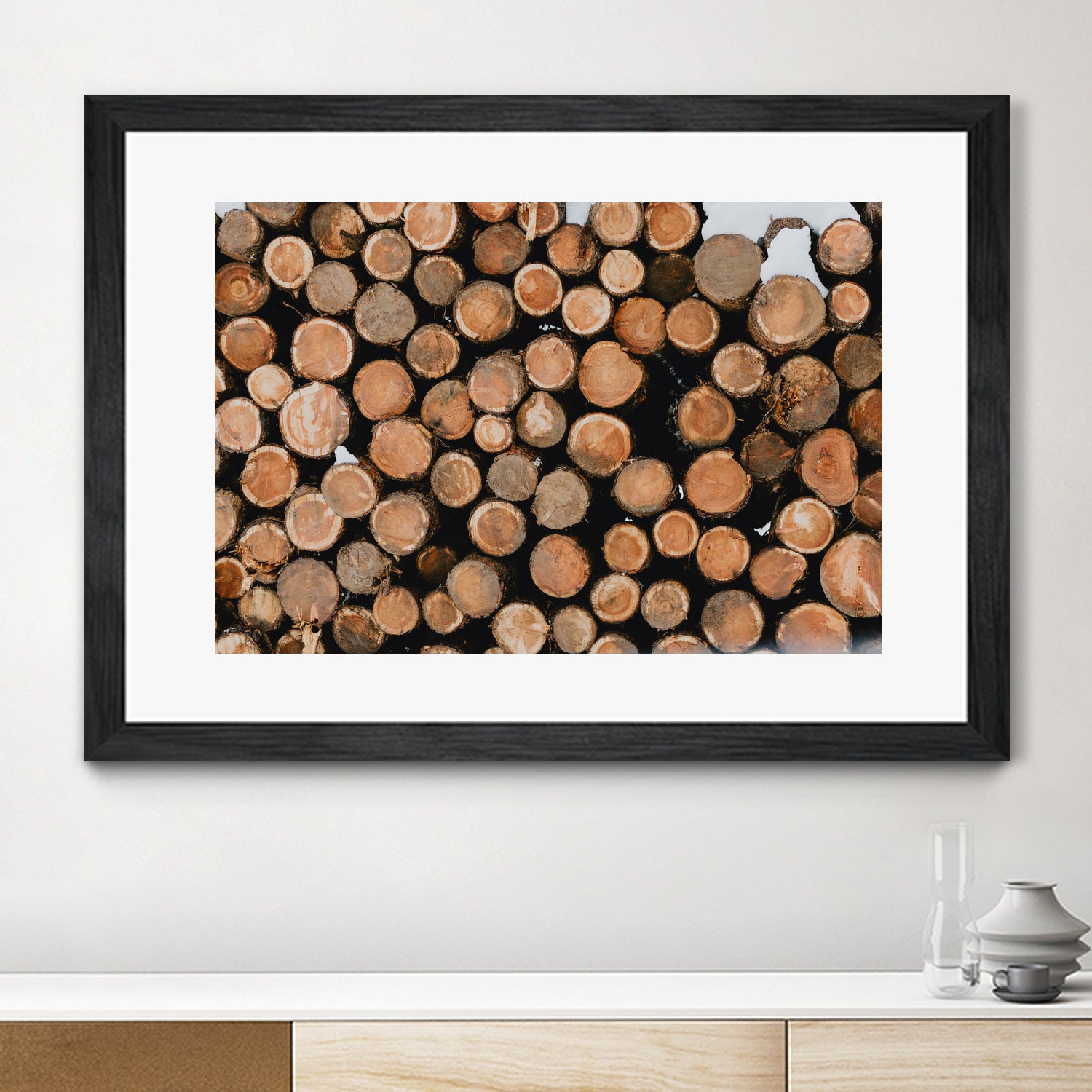 Stacked Timber Beauty by Javier Pardina on GIANT ART - 8192 photography