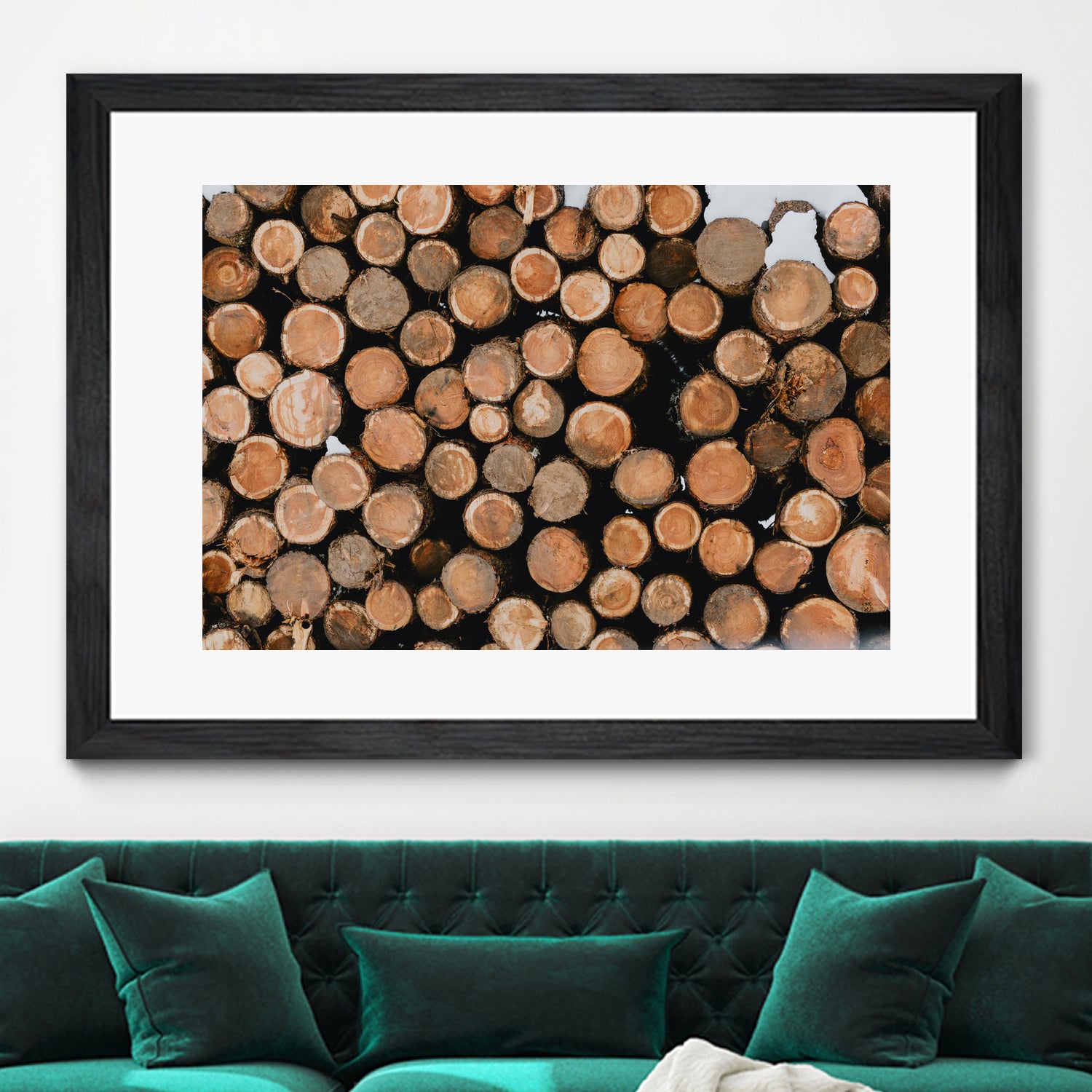 Stacked Timber Beauty by Javier Pardina on GIANT ART - 8192 photography