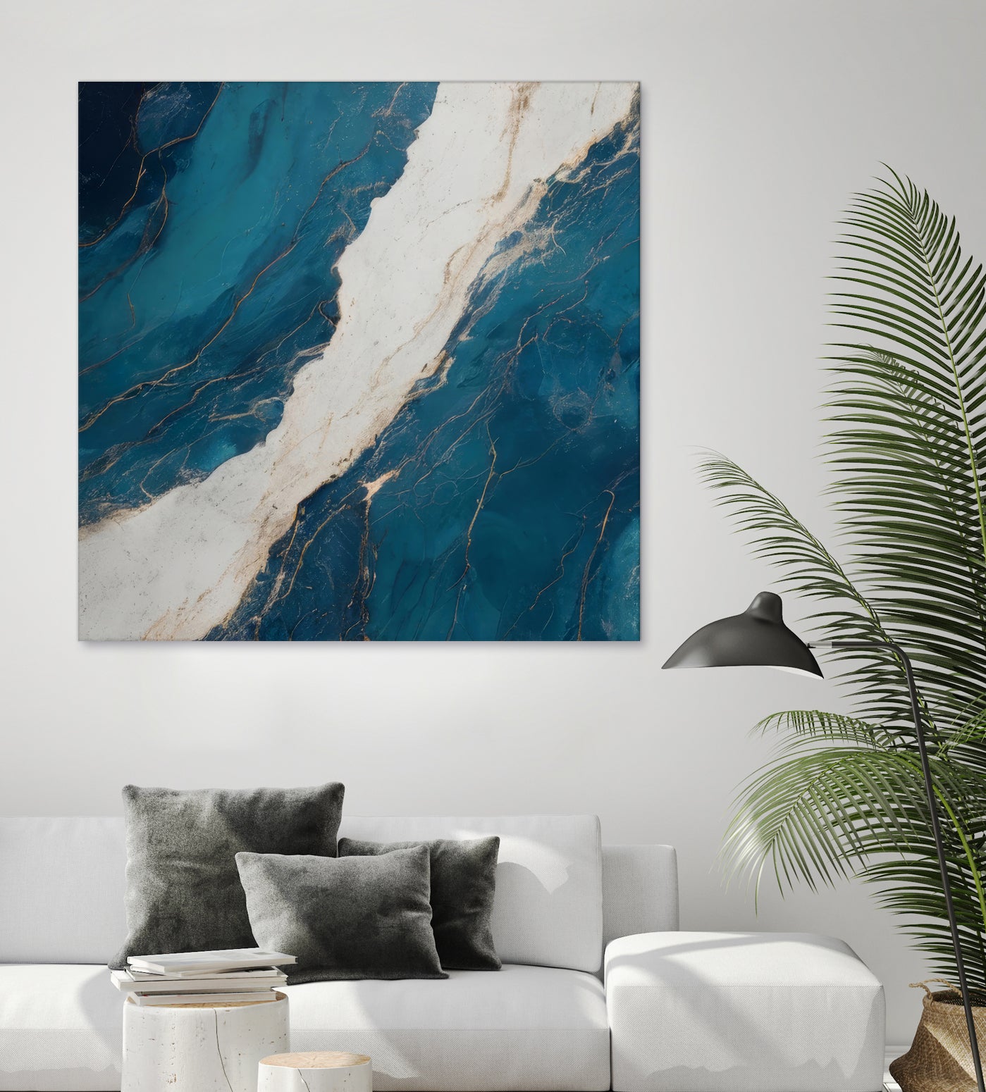 Marble Ocean Flow by Alpenglow Workshop on GIANT ART - abstract abstract art decor