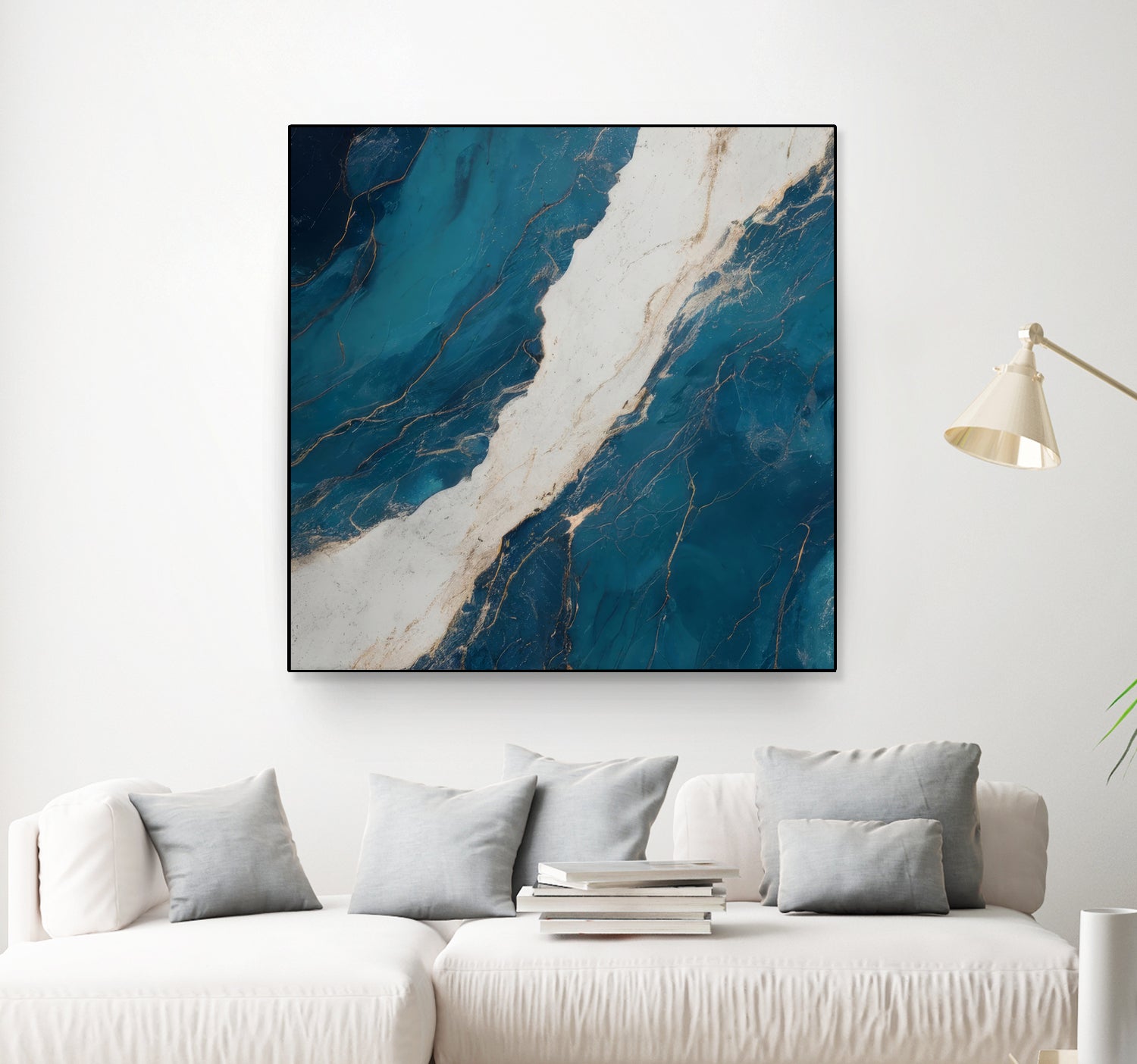 Marble Ocean Flow by Alpenglow Workshop on GIANT ART - abstract abstract art decor
