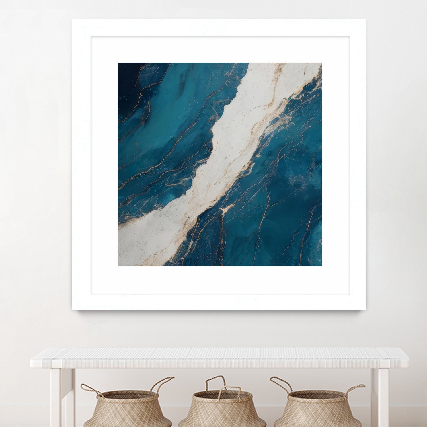 Marble Ocean Flow by Alpenglow Workshop on GIANT ART - abstract abstract art decor