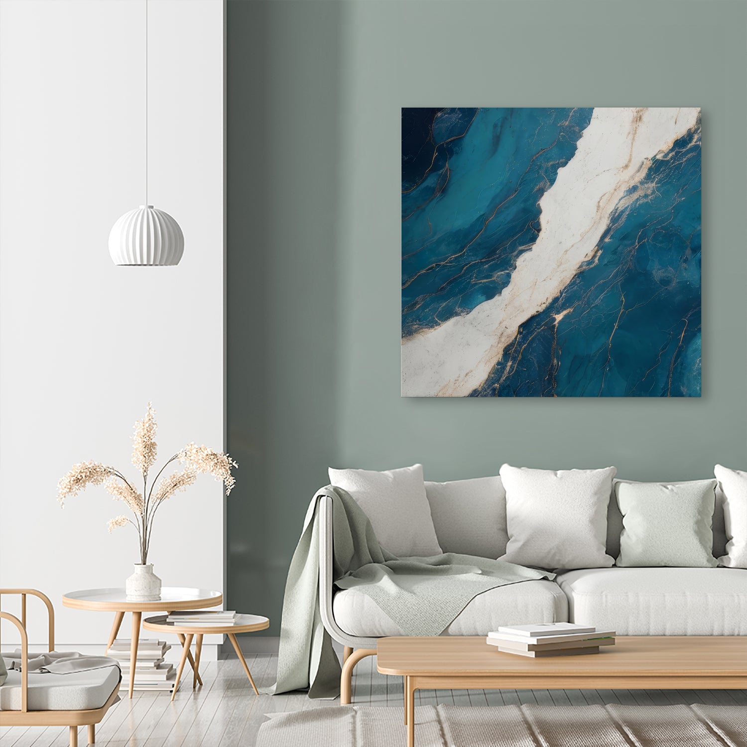 Marble Ocean Flow by Alpenglow Workshop on GIANT ART - abstract abstract art decor
