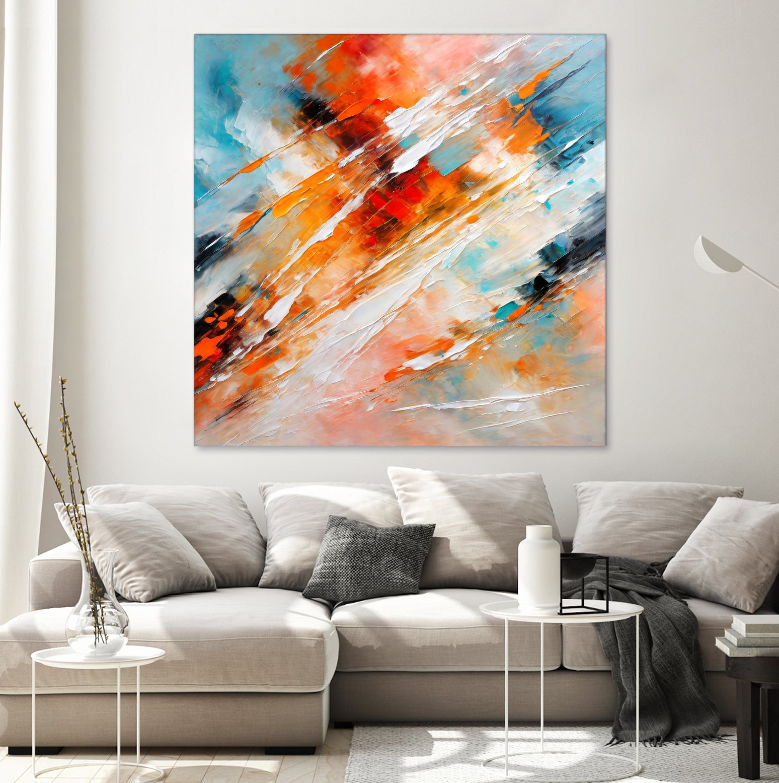 Impressionist Colorful Abstract by Alpenglow Workshop on GIANT ART - abstract abstract painting