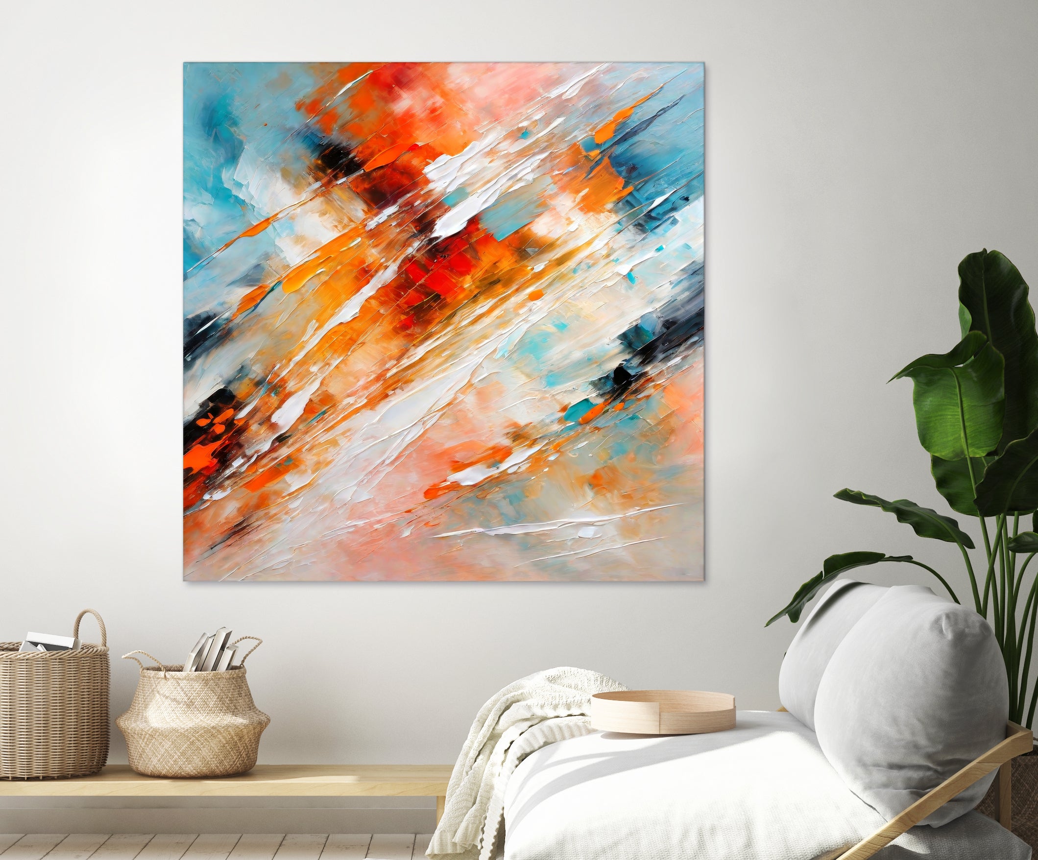 Impressionist Colorful Abstract by Alpenglow Workshop on GIANT ART - abstract abstract painting