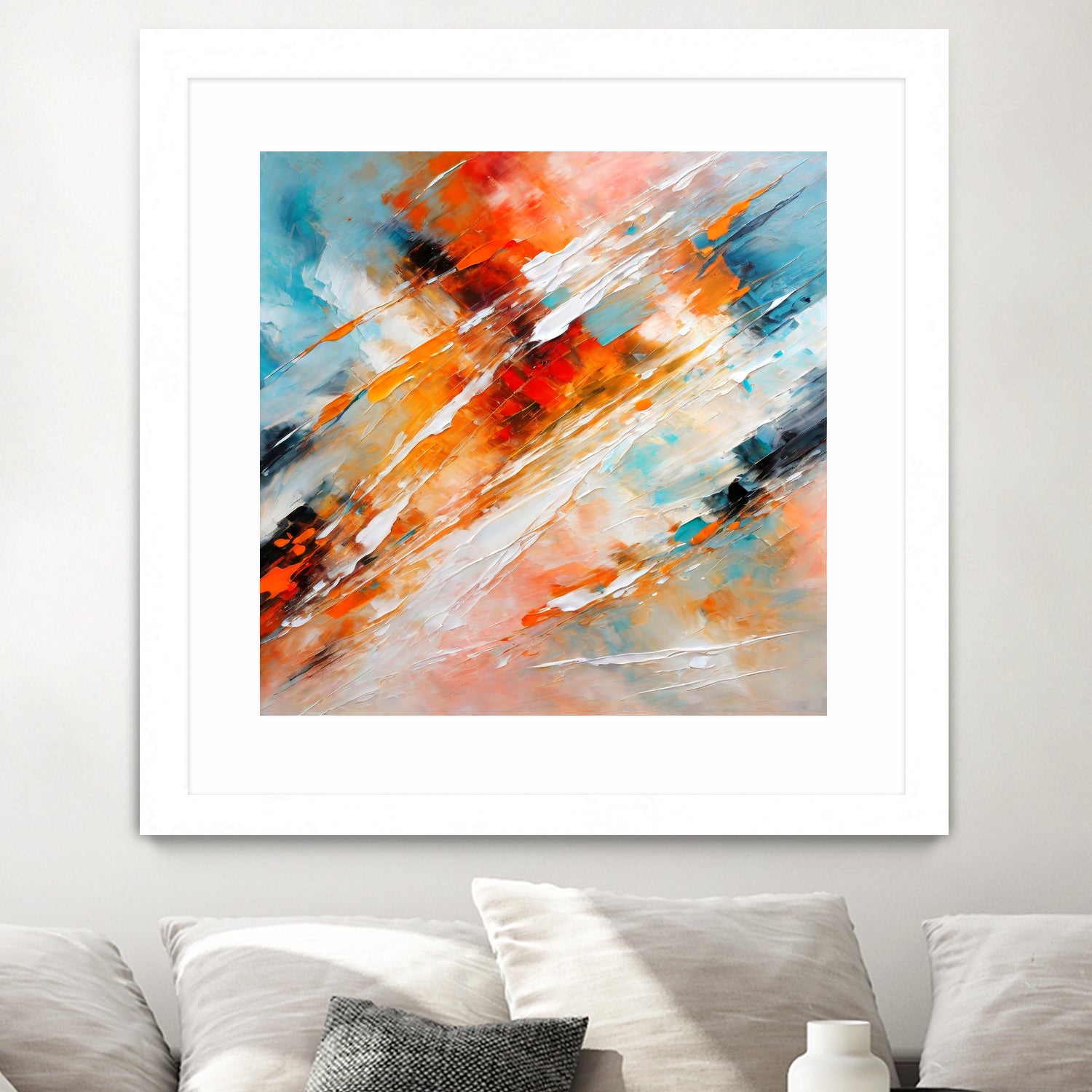 Impressionist Colorful Abstract by Alpenglow Workshop on GIANT ART - abstract abstract painting