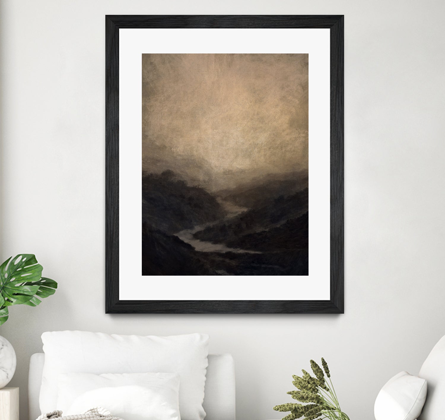 Highland River by Dan Hobday on GIANT ART - nature and landscapes ananwater