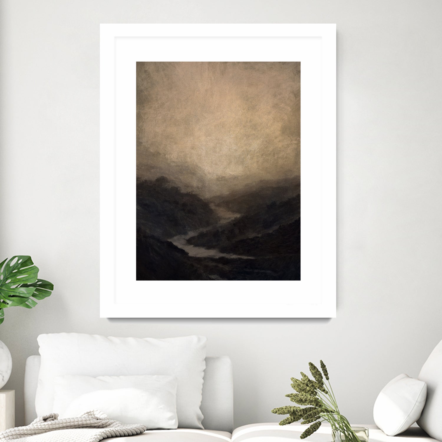 Highland River by Dan Hobday on GIANT ART - nature and landscapes ananwater