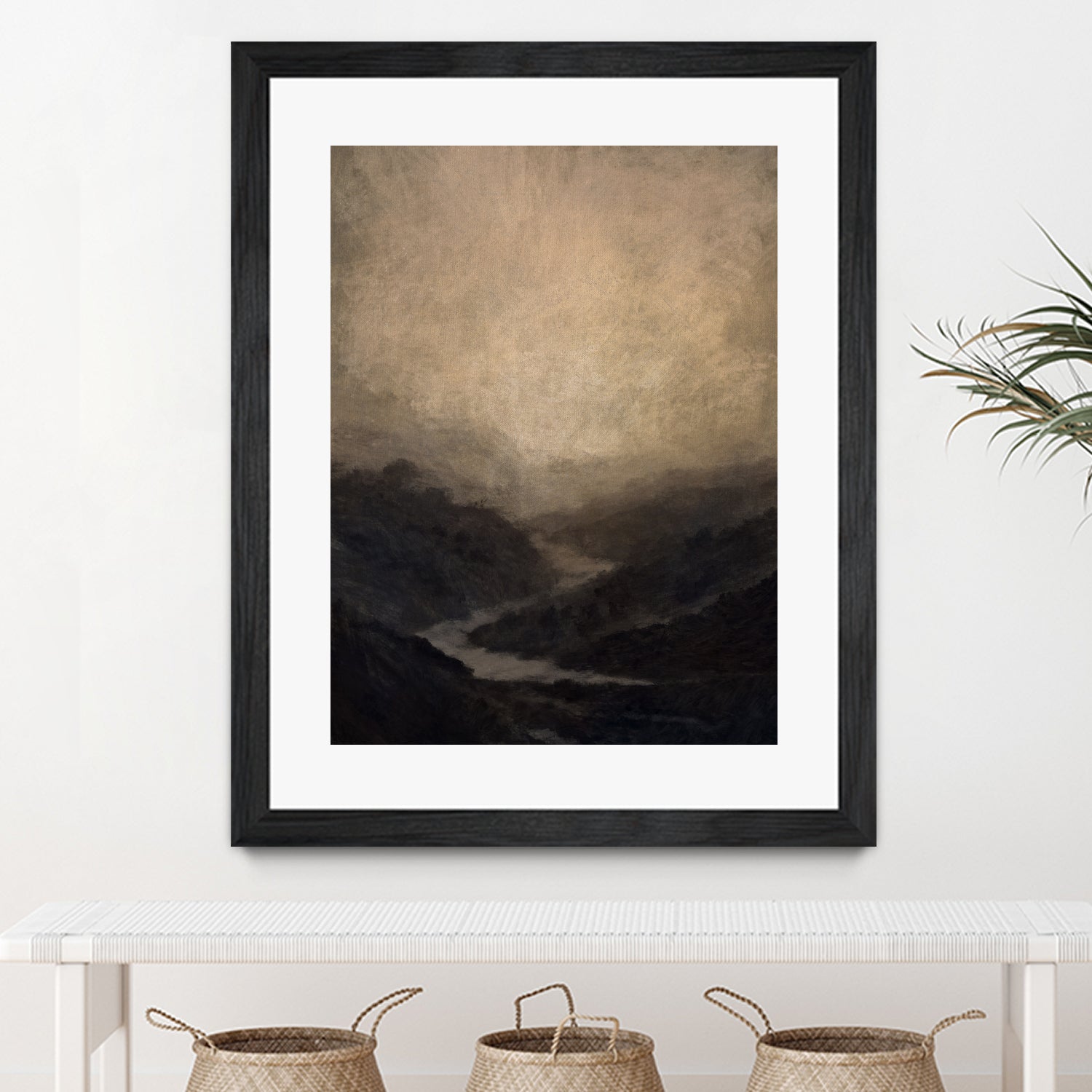 Highland River by Dan Hobday on GIANT ART - nature and landscapes ananwater