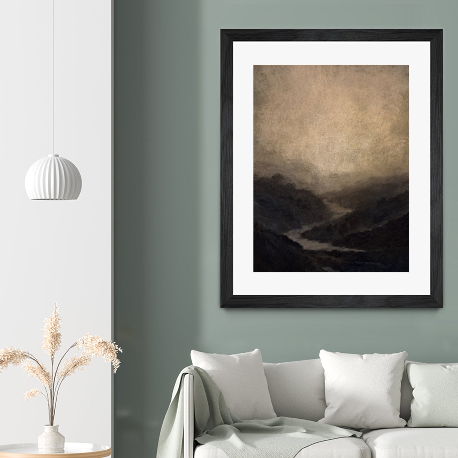 Highland River by Dan Hobday on GIANT ART - nature and landscapes ananwater