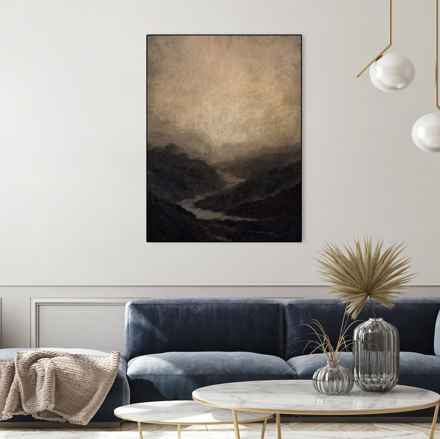 Highland River by Dan Hobday on GIANT ART - nature and landscapes ananwater