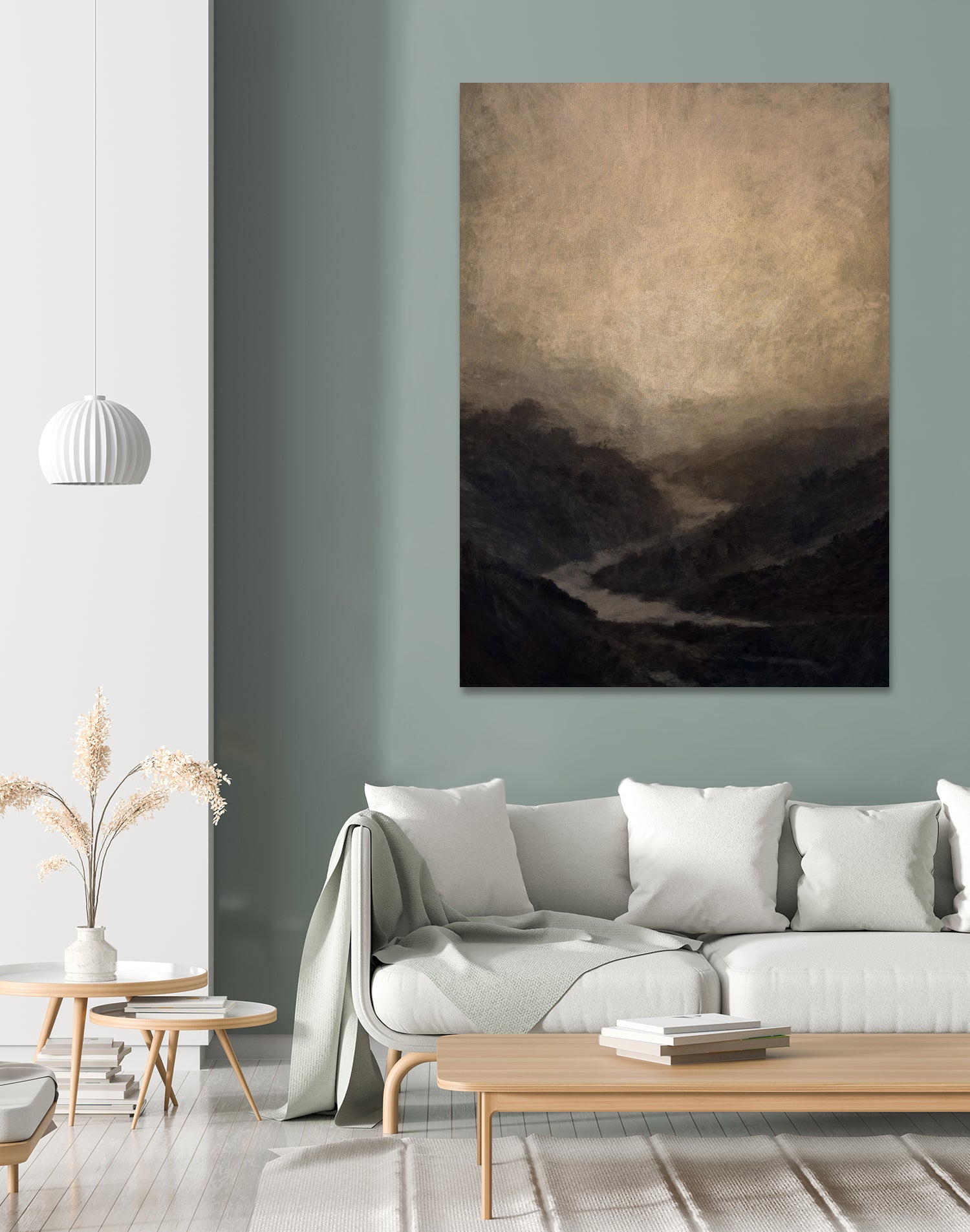 Highland River by Dan Hobday on GIANT ART - nature and landscapes ananwater