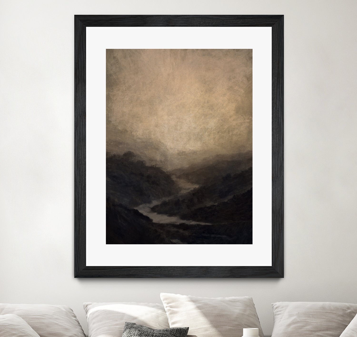 Highland River by Dan Hobday on GIANT ART - nature and landscapes ananwater