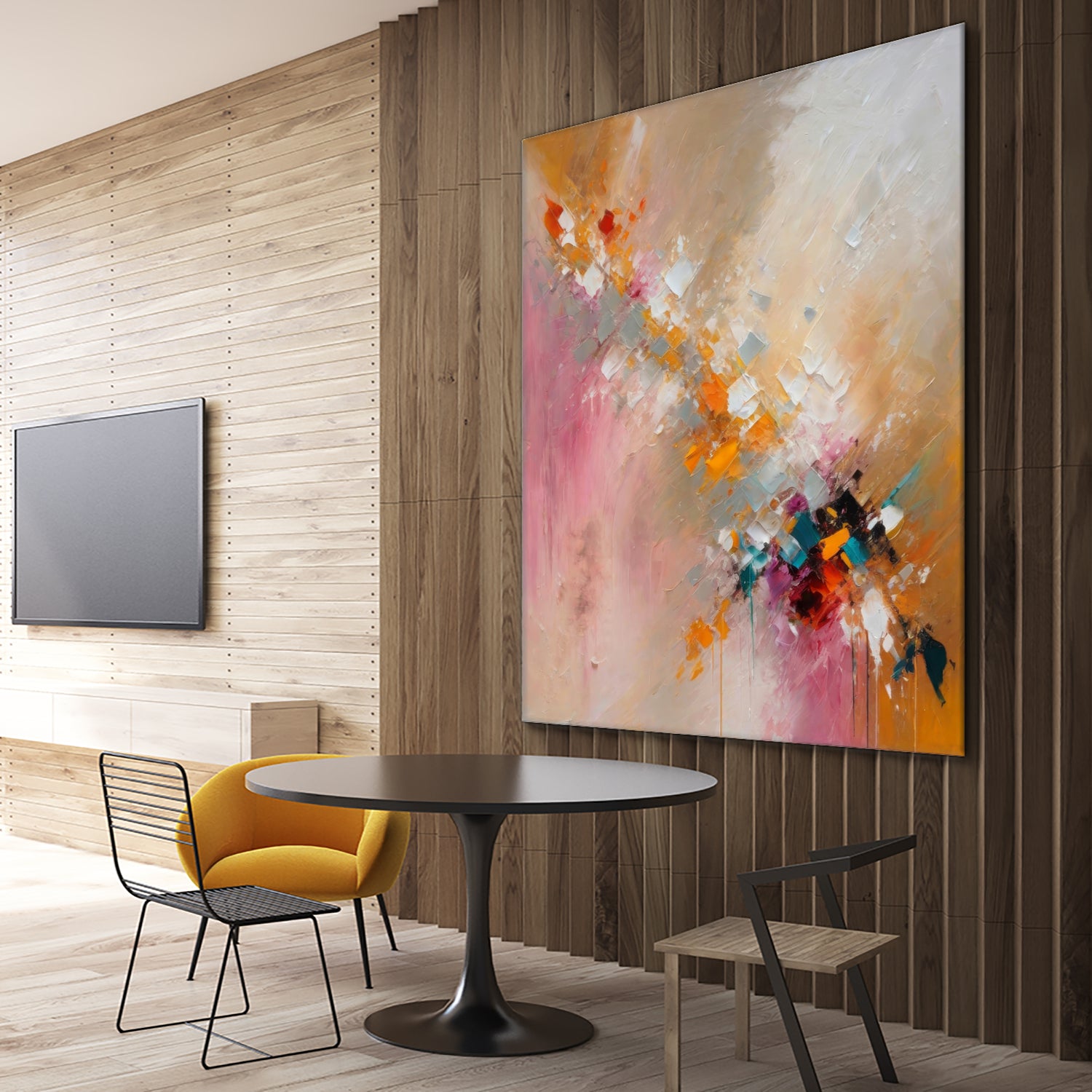 Colorful Cascade by Alpenglow Workshop on GIANT ART - abstract abstract art