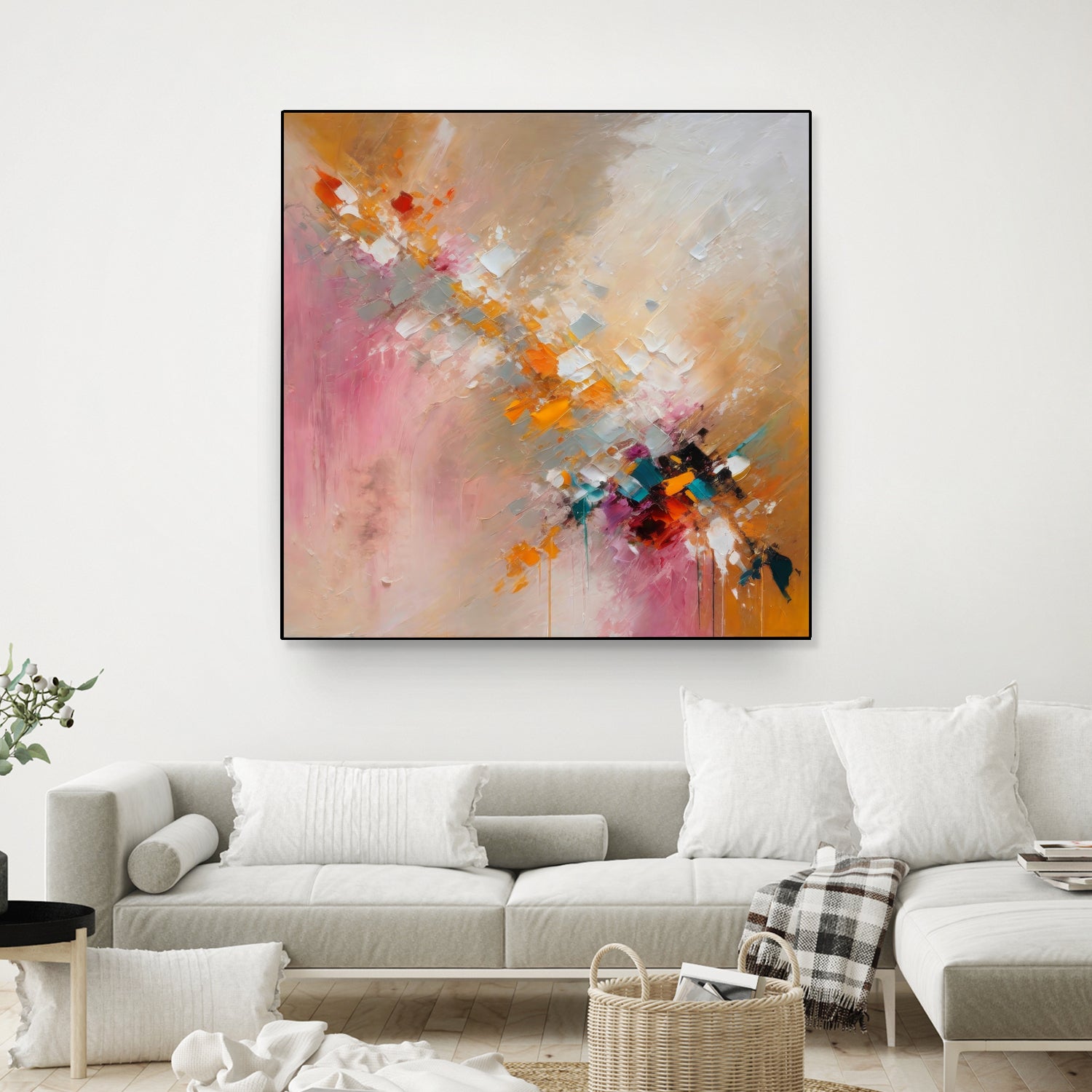 Colorful Cascade by Alpenglow Workshop on GIANT ART - abstract abstract art