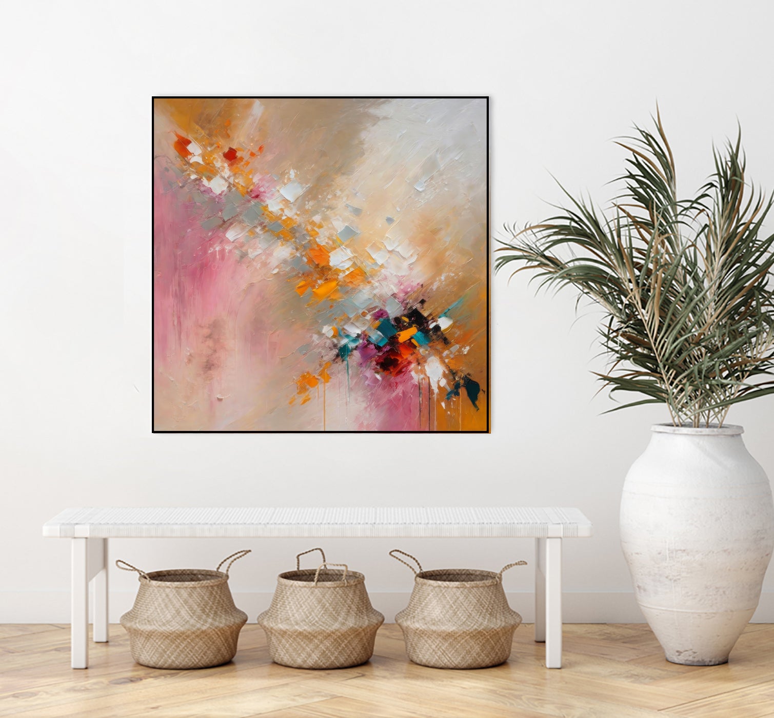 Colorful Cascade by Alpenglow Workshop on GIANT ART - abstract abstract art