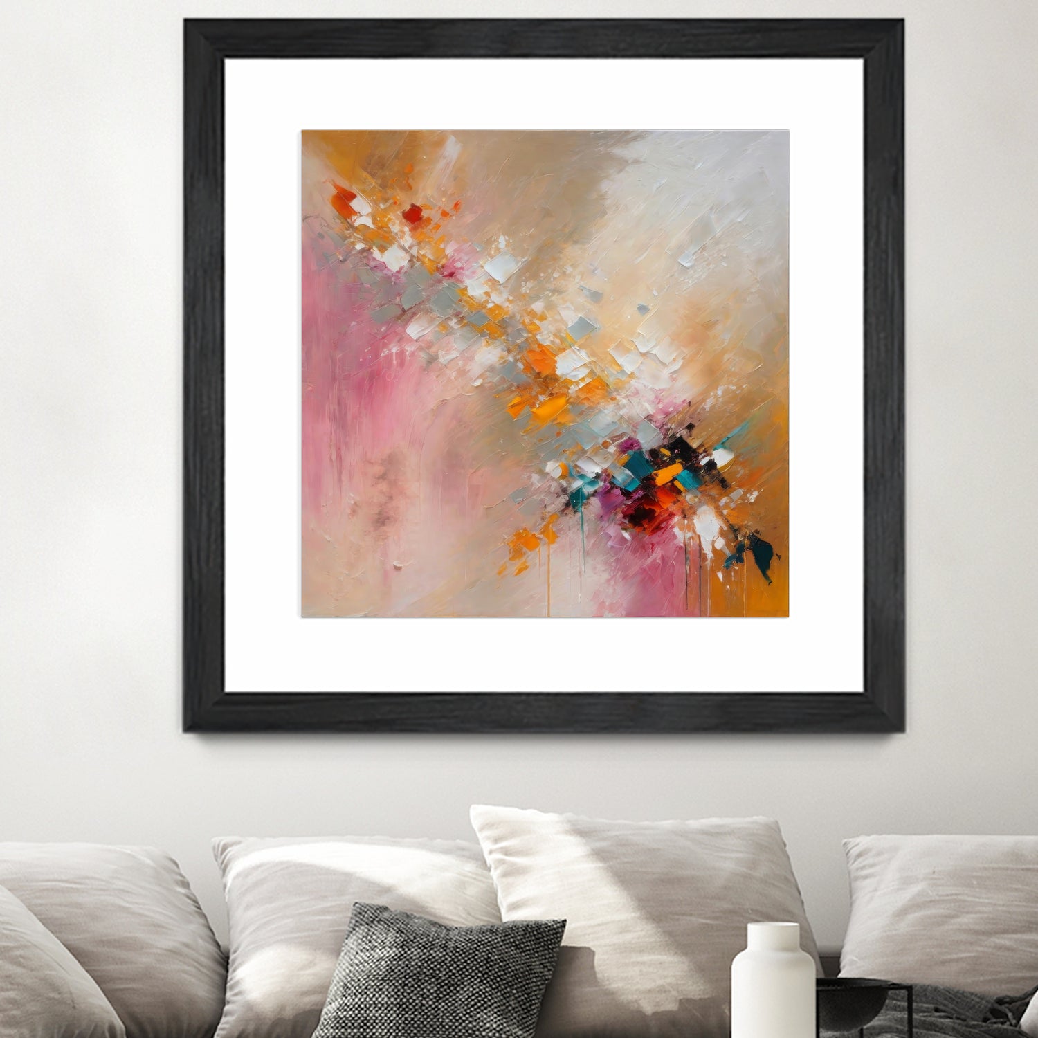 Colorful Cascade by Alpenglow Workshop on GIANT ART - abstract abstract art