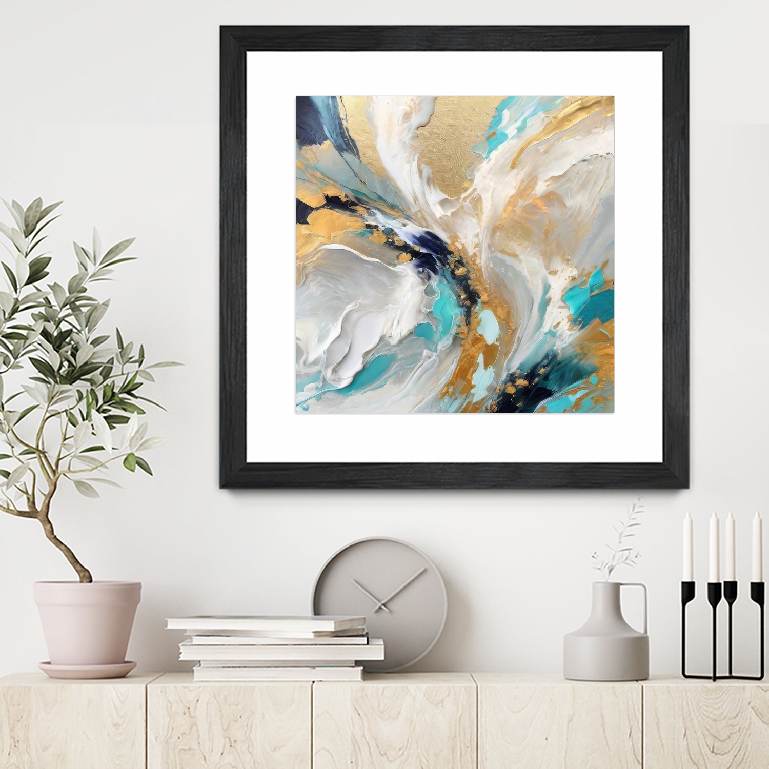 Elegant Minimalist Abstract by Alpenglow Workshop on GIANT ART - abstract modern abstract art
