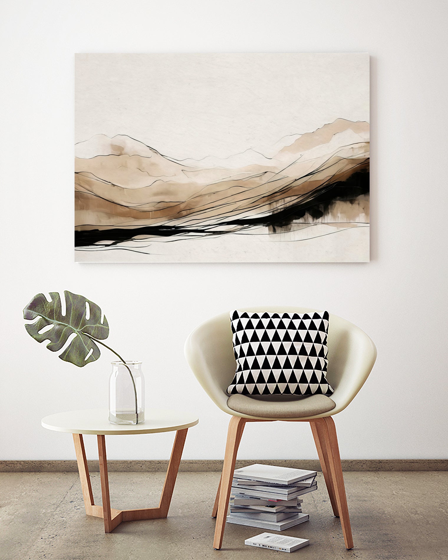 Abstract Hillside Horizon by Alpenglow Workshop on GIANT ART - abstract abstract abstract