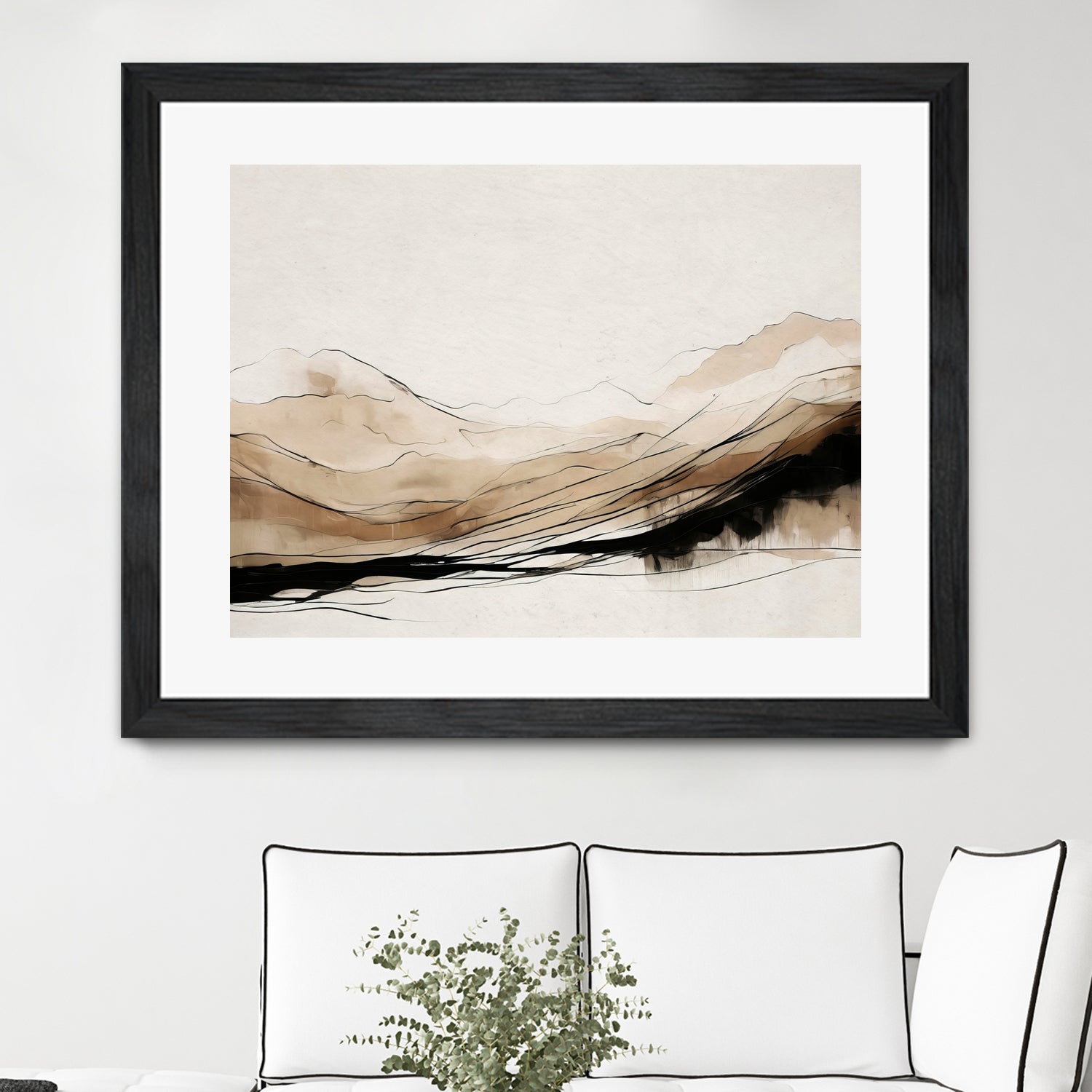 Abstract Hillside Horizon by Alpenglow Workshop on GIANT ART - abstract abstract abstract