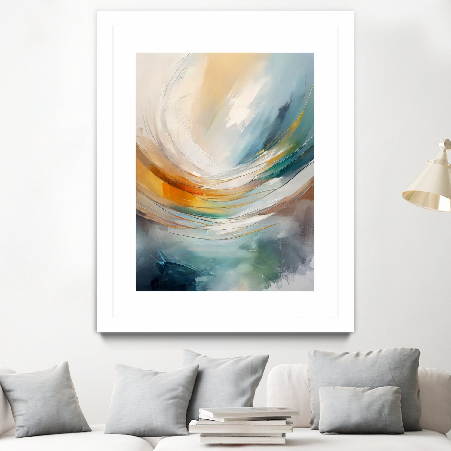 Curved Hues by Alpenglow Workshop on GIANT ART - abstract abstract