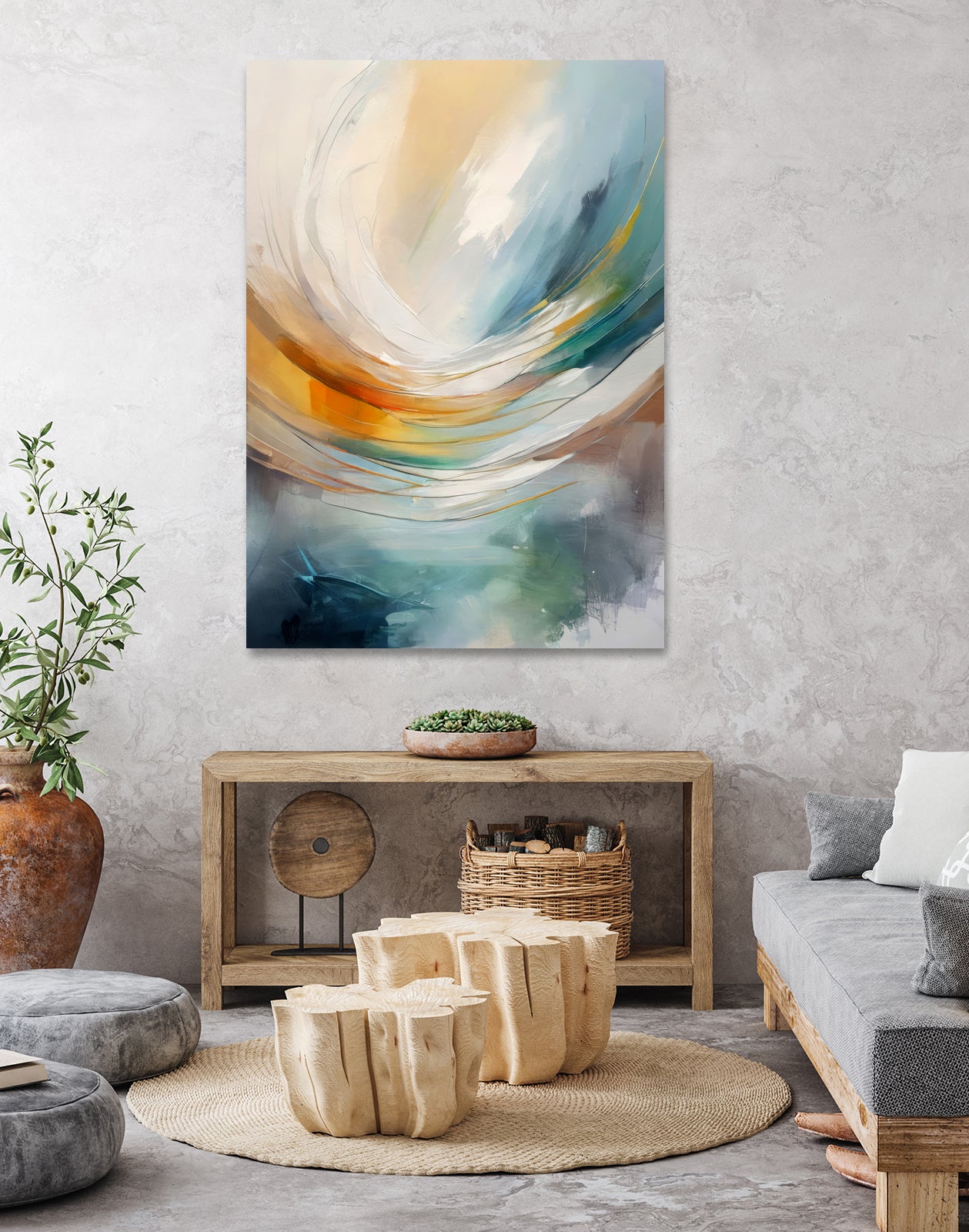 Curved Hues by Alpenglow Workshop on GIANT ART - abstract abstract