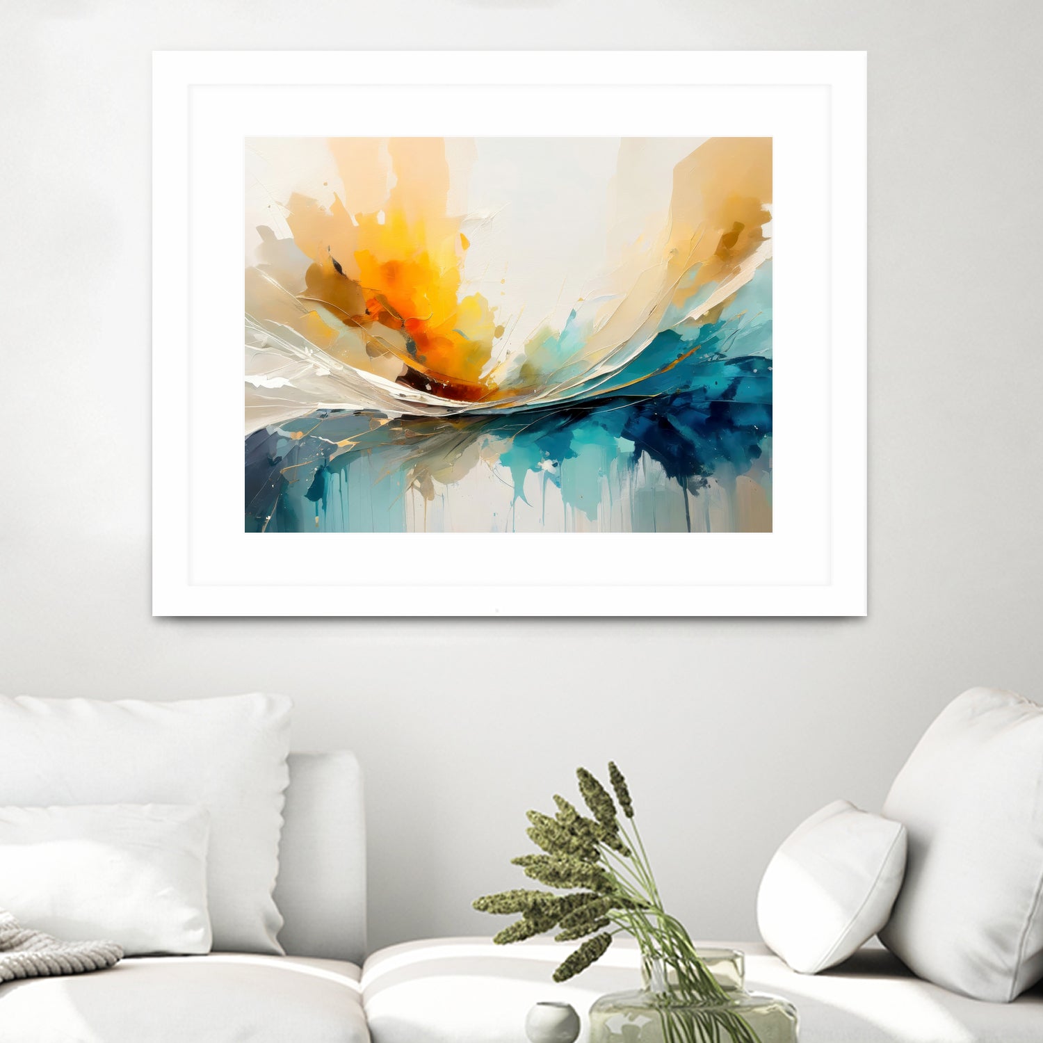 Colorful Horizons by Alpenglow Workshop on GIANT ART - abstract explosion abstract abstract explosion