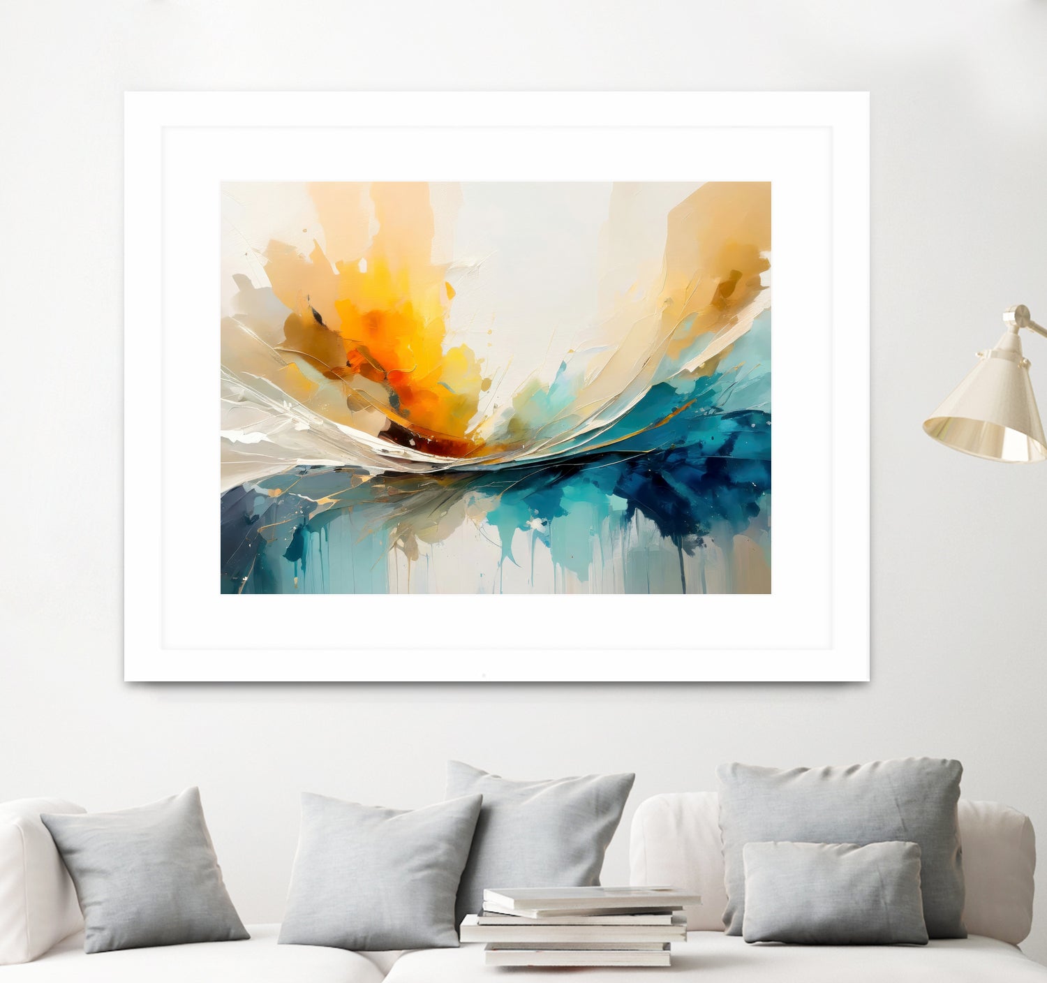 Colorful Horizons by Alpenglow Workshop on GIANT ART - abstract explosion abstract abstract explosion