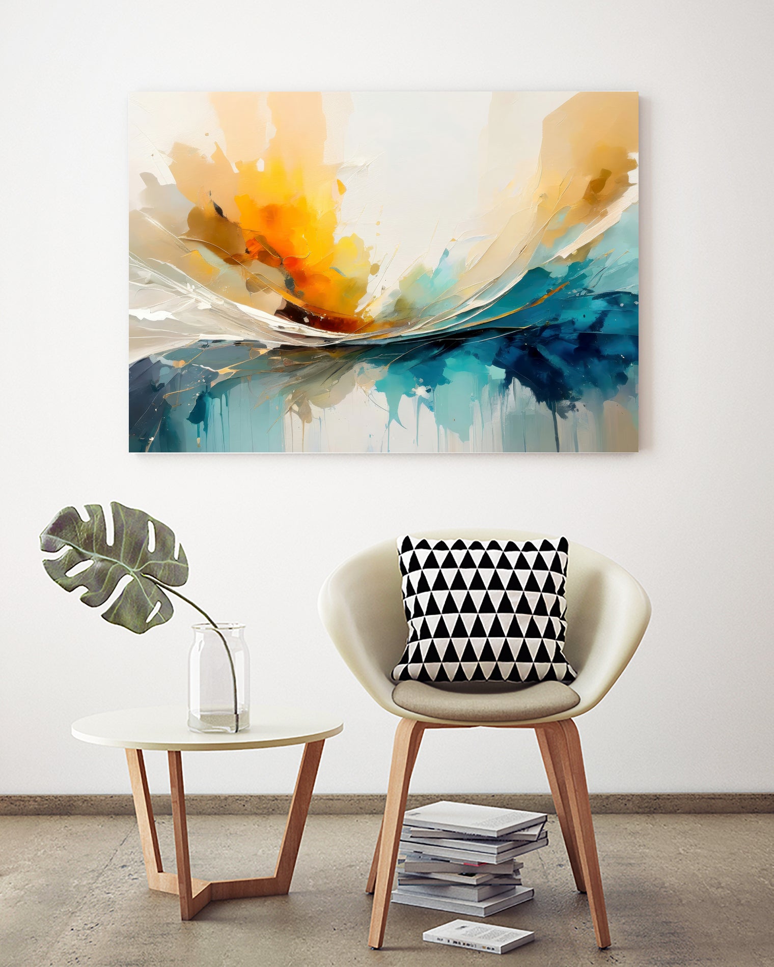 Colorful Horizons by Alpenglow Workshop on GIANT ART - abstract explosion abstract abstract explosion