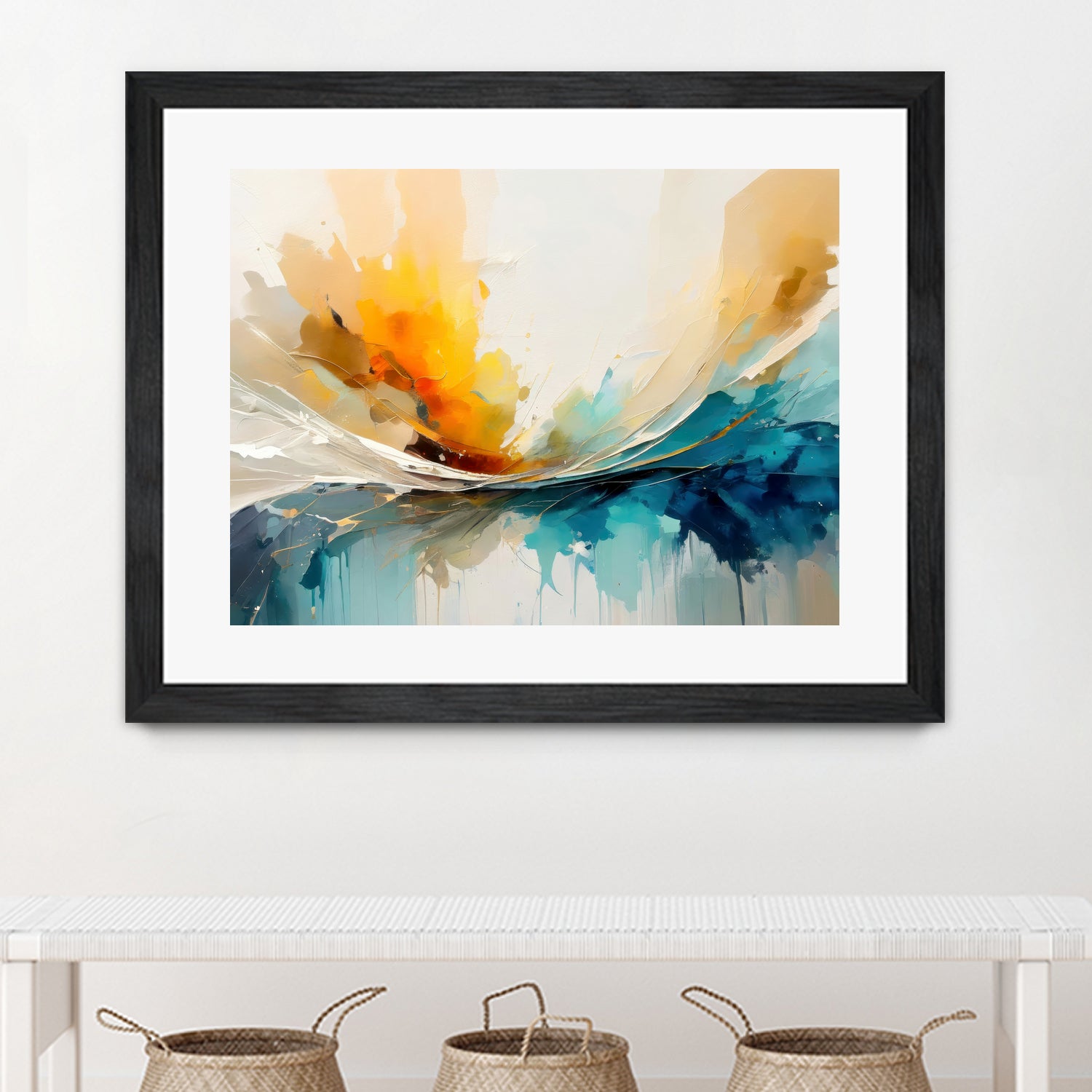 Colorful Horizons by Alpenglow Workshop on GIANT ART - abstract explosion abstract abstract explosion