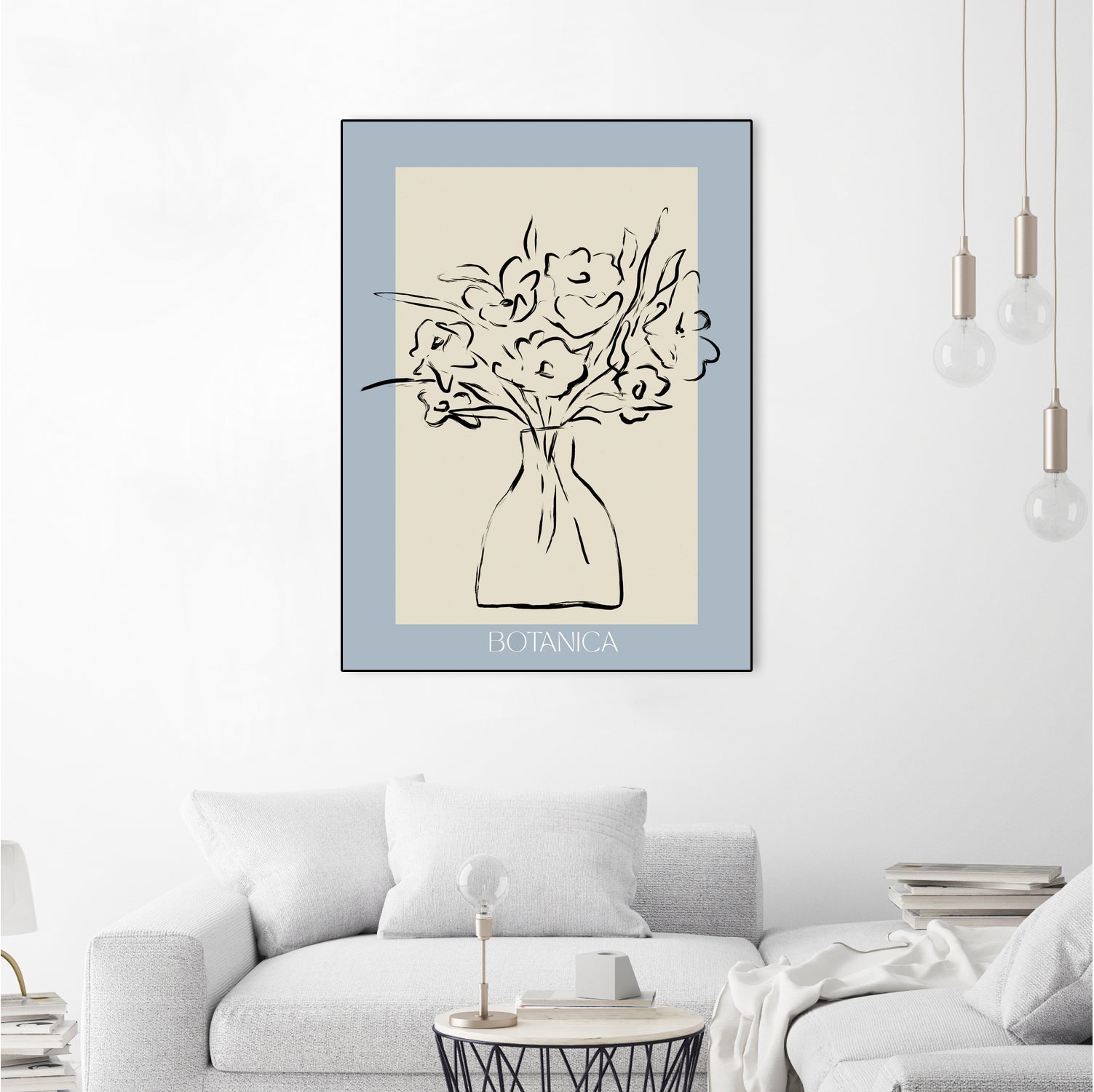 Floral Sketch Vase by Treechild on GIANT ART - 7200 photography