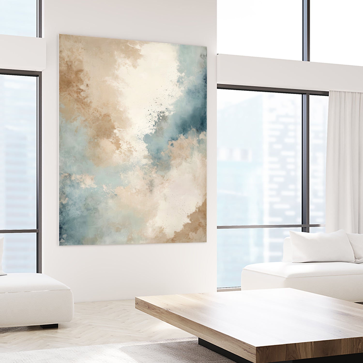 Drifting Between Earth and Air by Alpenglow Workshop on GIANT ART - abstract abstract art