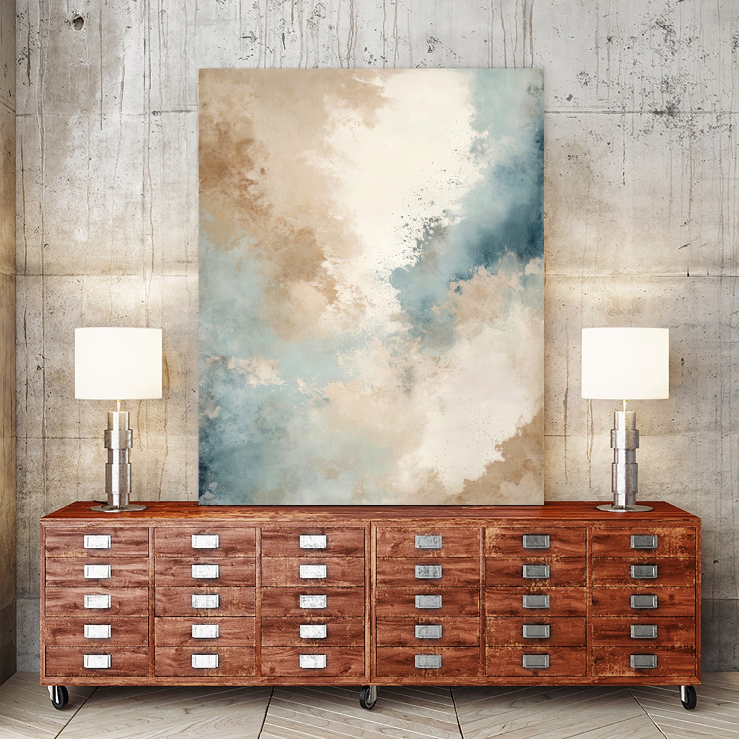 Drifting Between Earth and Air by Alpenglow Workshop on GIANT ART - abstract abstract art