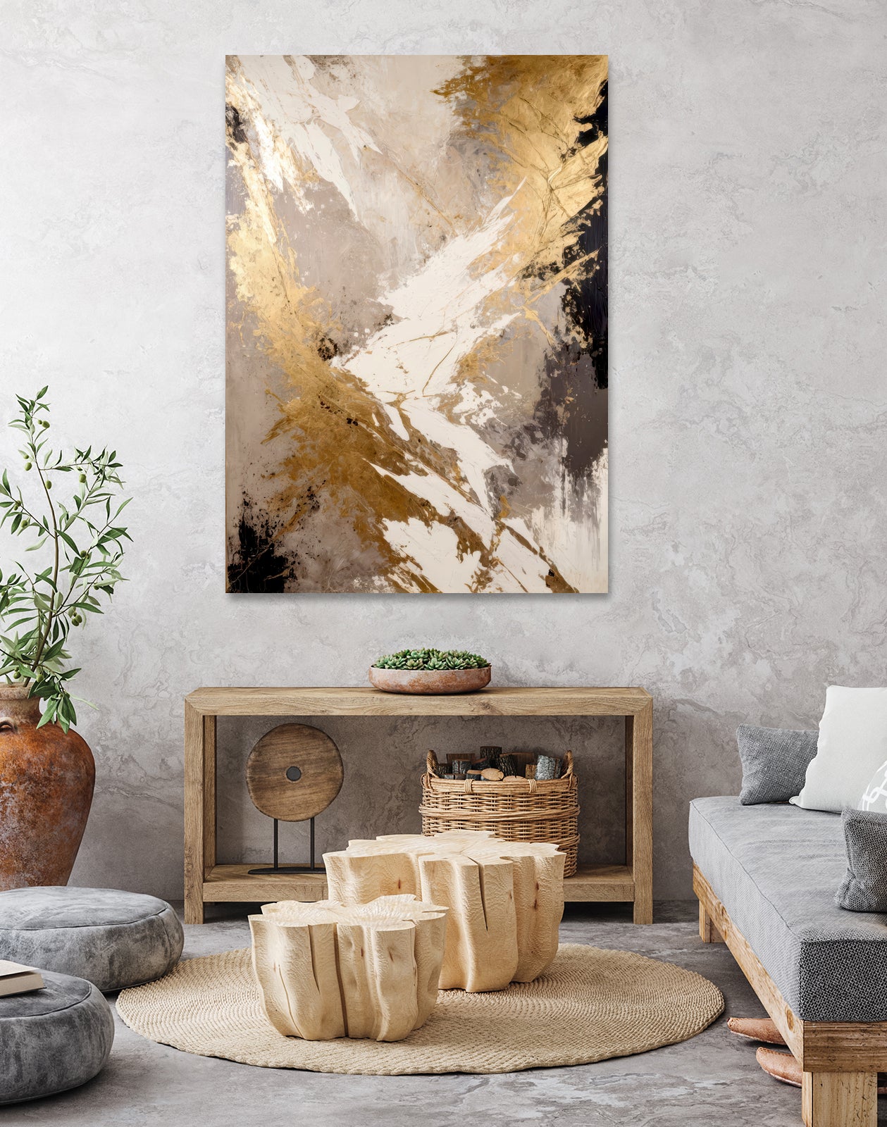 Vibrant Earthy Tones by Alpenglow Workshop on GIANT ART - abstract abstract art