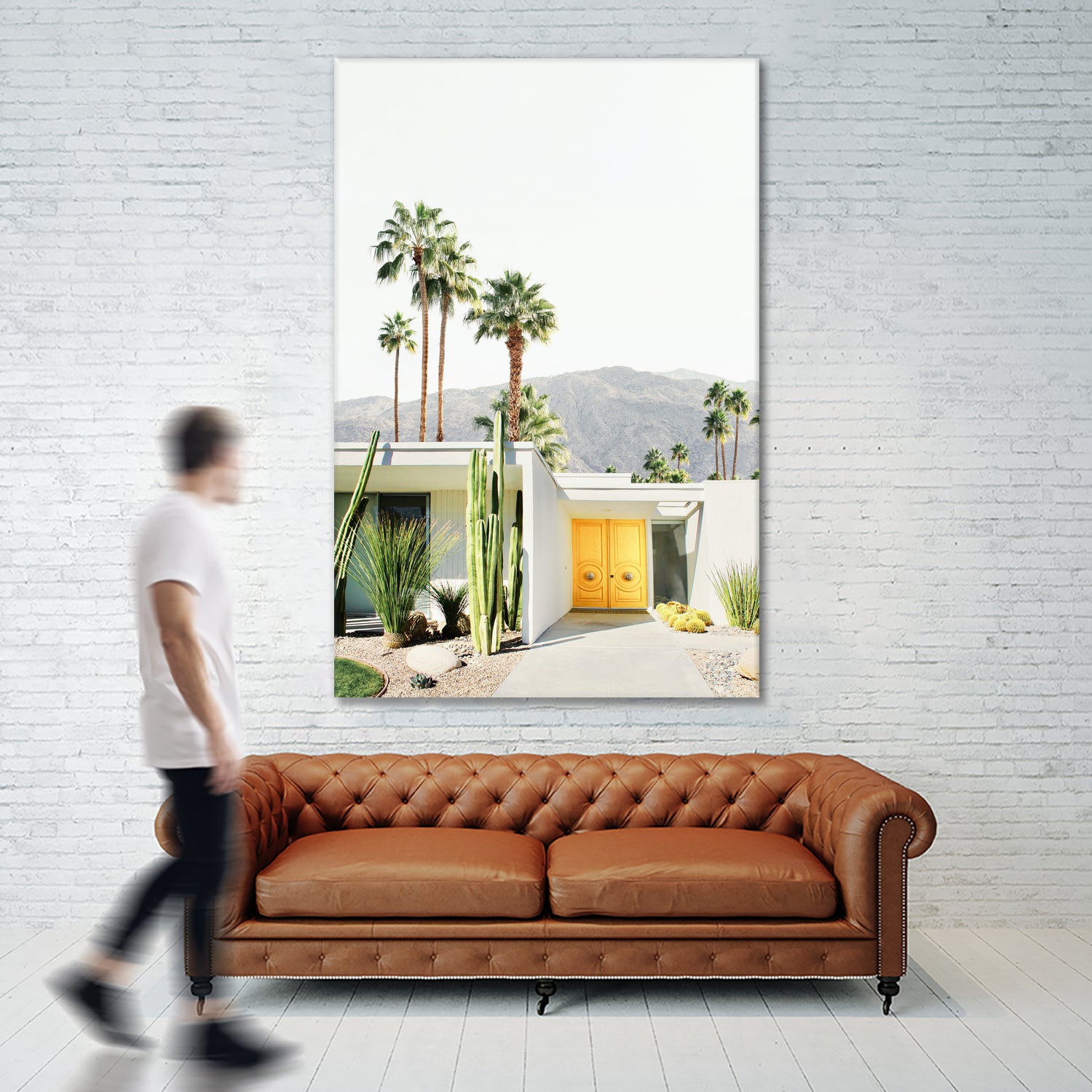 Palm Springs 2 by Kathrin Pienaar on GIANT ART - framed canvas