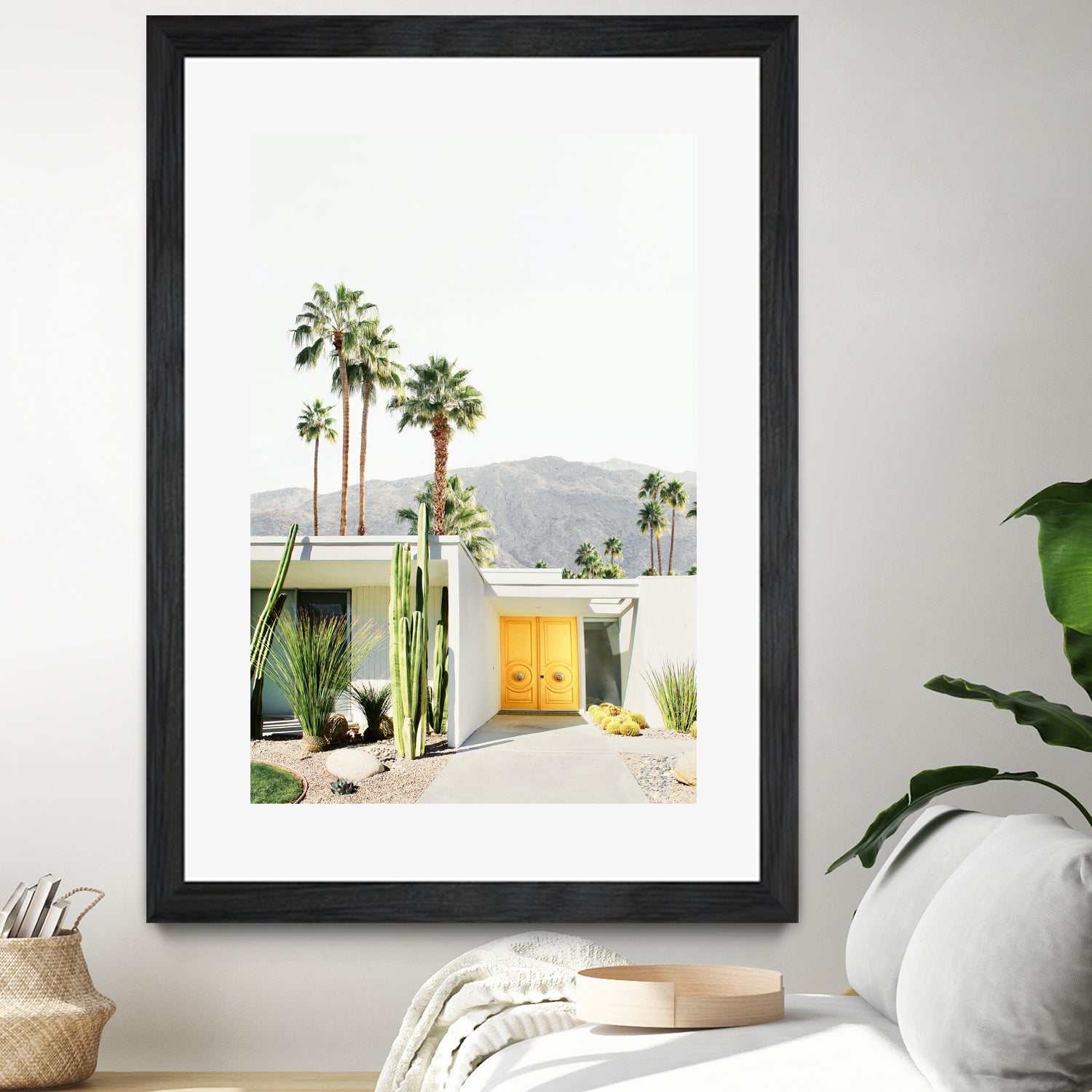 Palm Springs 2 by Kathrin Pienaar on GIANT ART - framed canvas