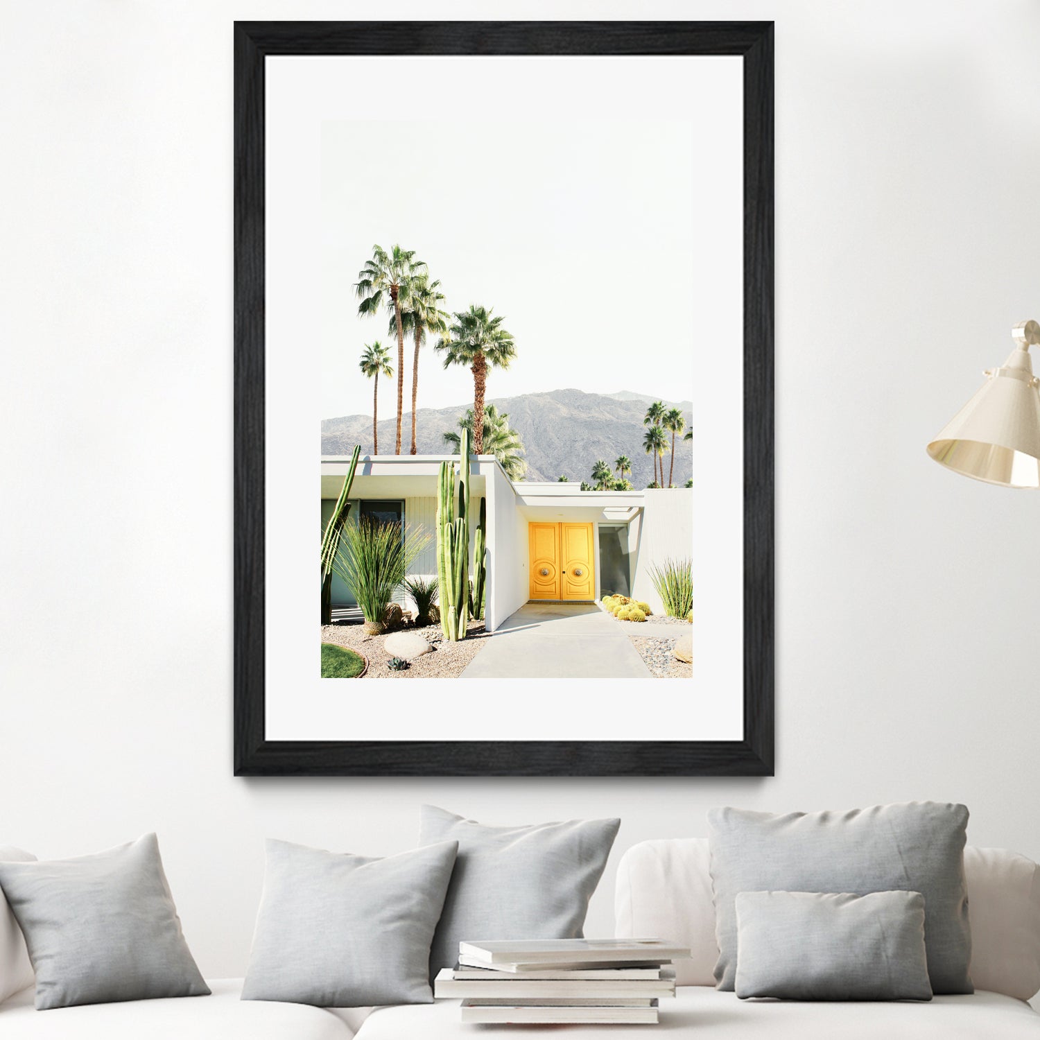 Palm Springs 2 by Kathrin Pienaar on GIANT ART - framed canvas