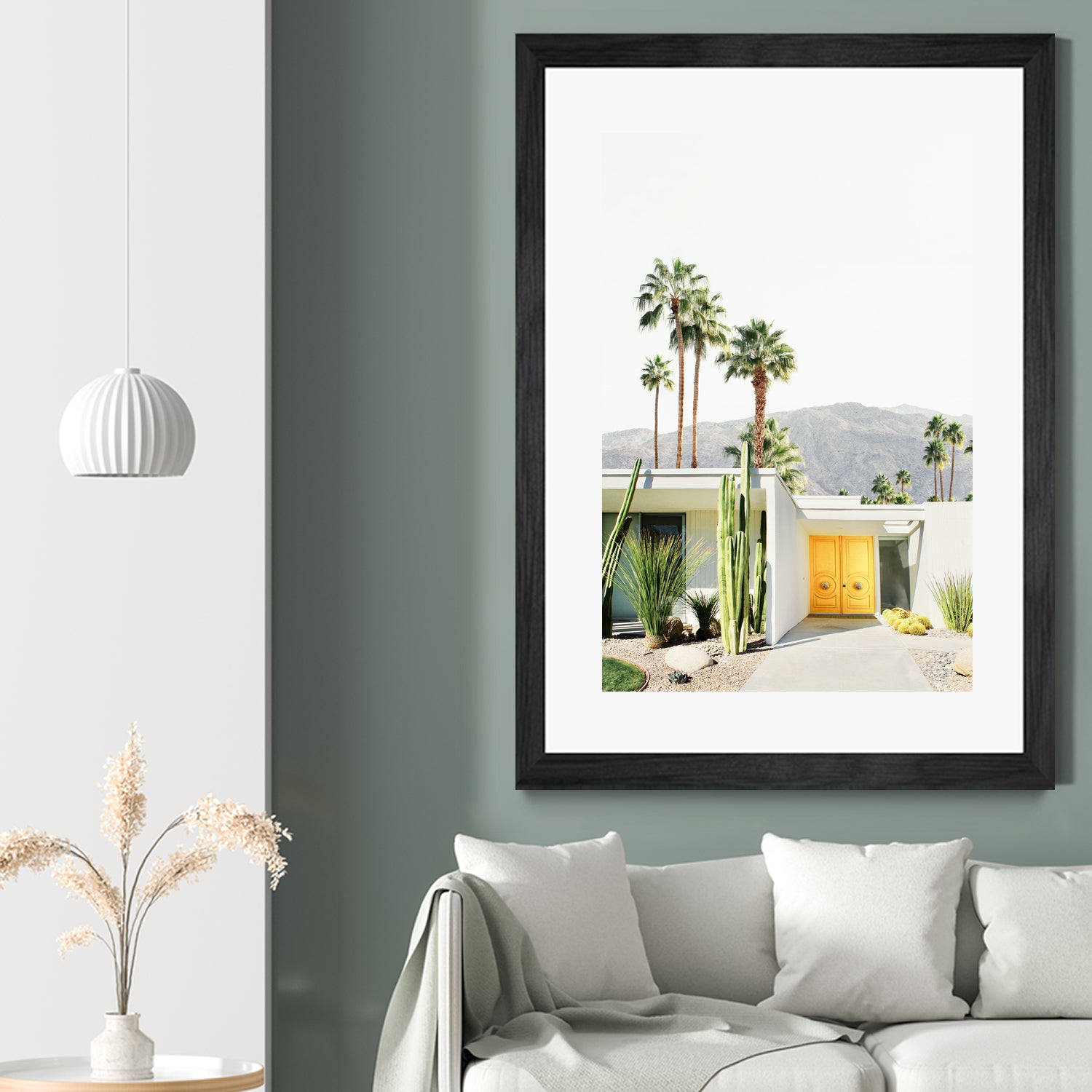 Palm Springs 2 by Kathrin Pienaar on GIANT ART - framed canvas