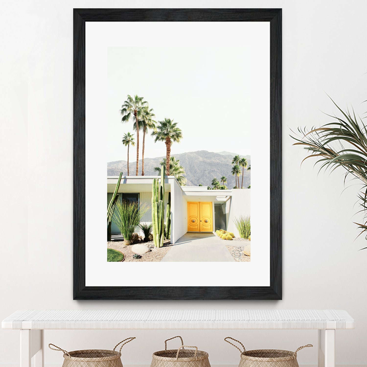 Palm Springs 2 by Kathrin Pienaar on GIANT ART - framed canvas