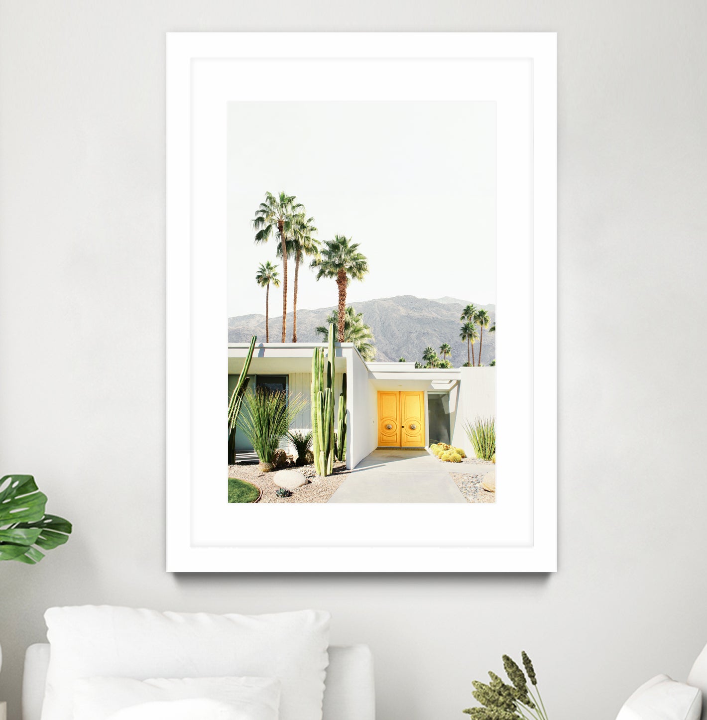 Palm Springs 2 by Kathrin Pienaar on GIANT ART - framed canvas