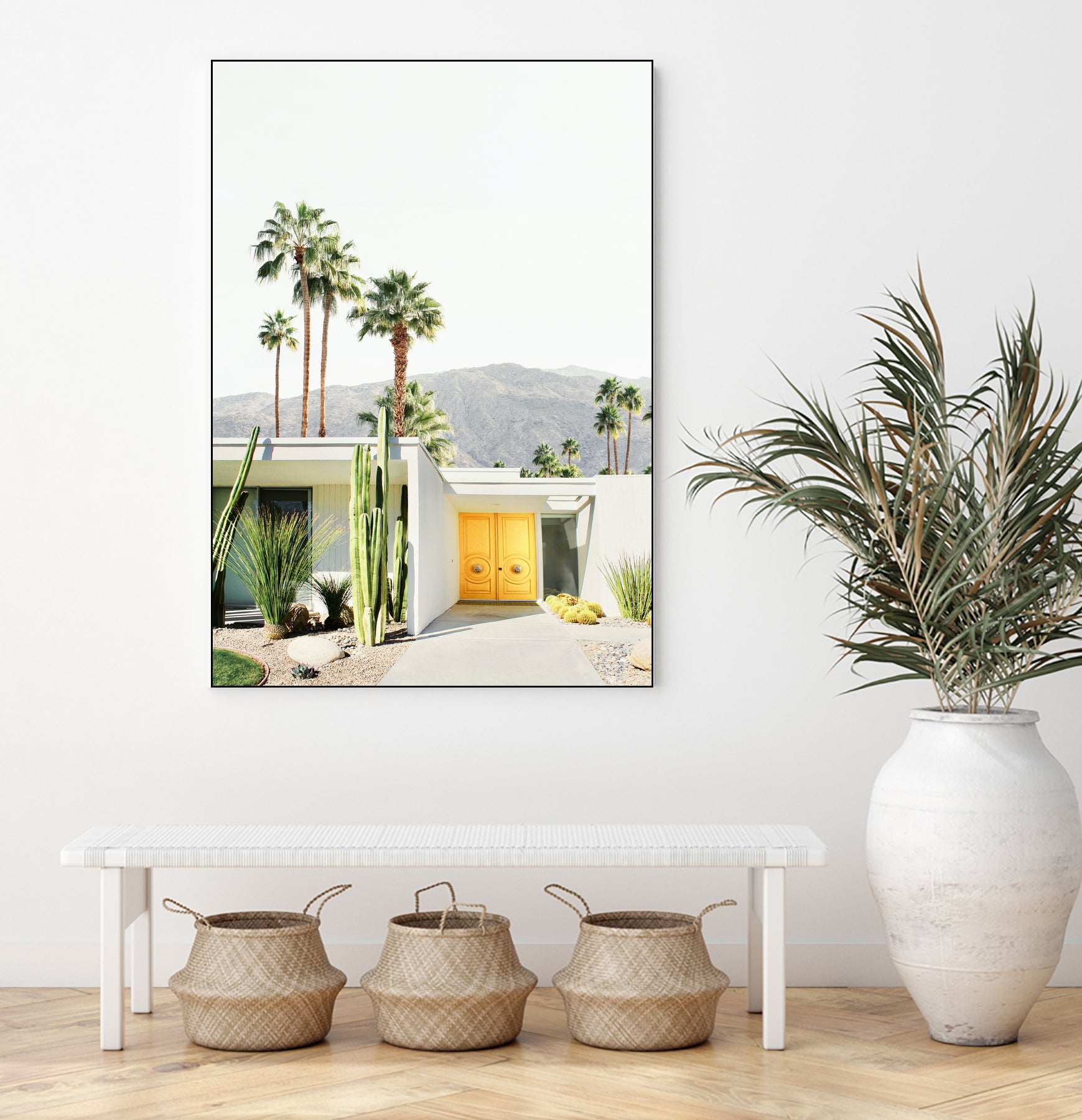 Palm Springs 2 by Kathrin Pienaar on GIANT ART - framed canvas