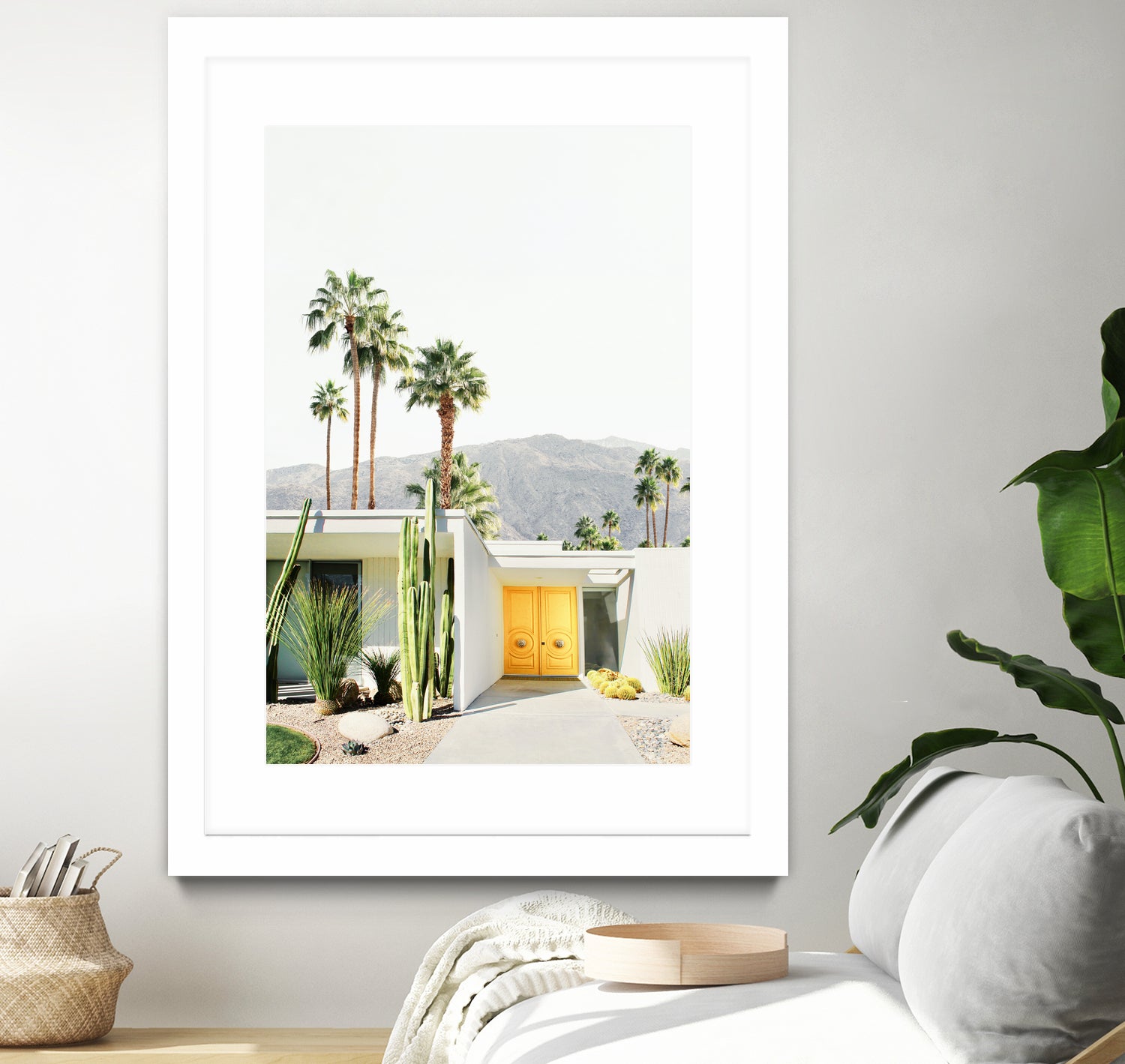 Palm Springs 2 by Kathrin Pienaar on GIANT ART - framed canvas