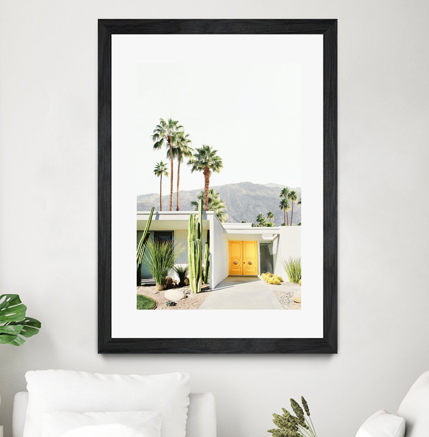 Palm Springs 2 by Kathrin Pienaar on GIANT ART - framed canvas